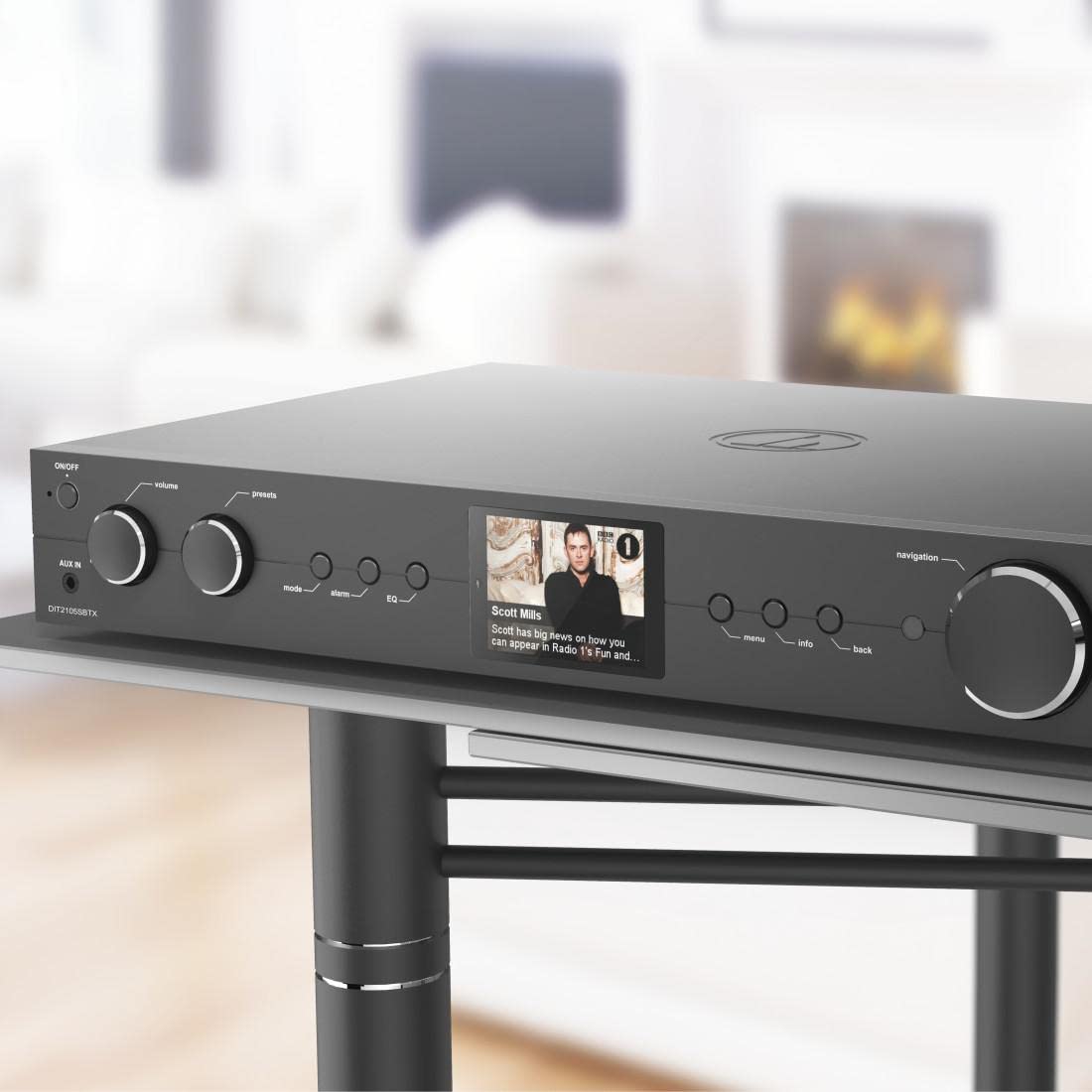 hama-dit2105sbtx-dab-hifi-tuner-internetradio-bluetooth-spotify-amazon-music-sch image 4