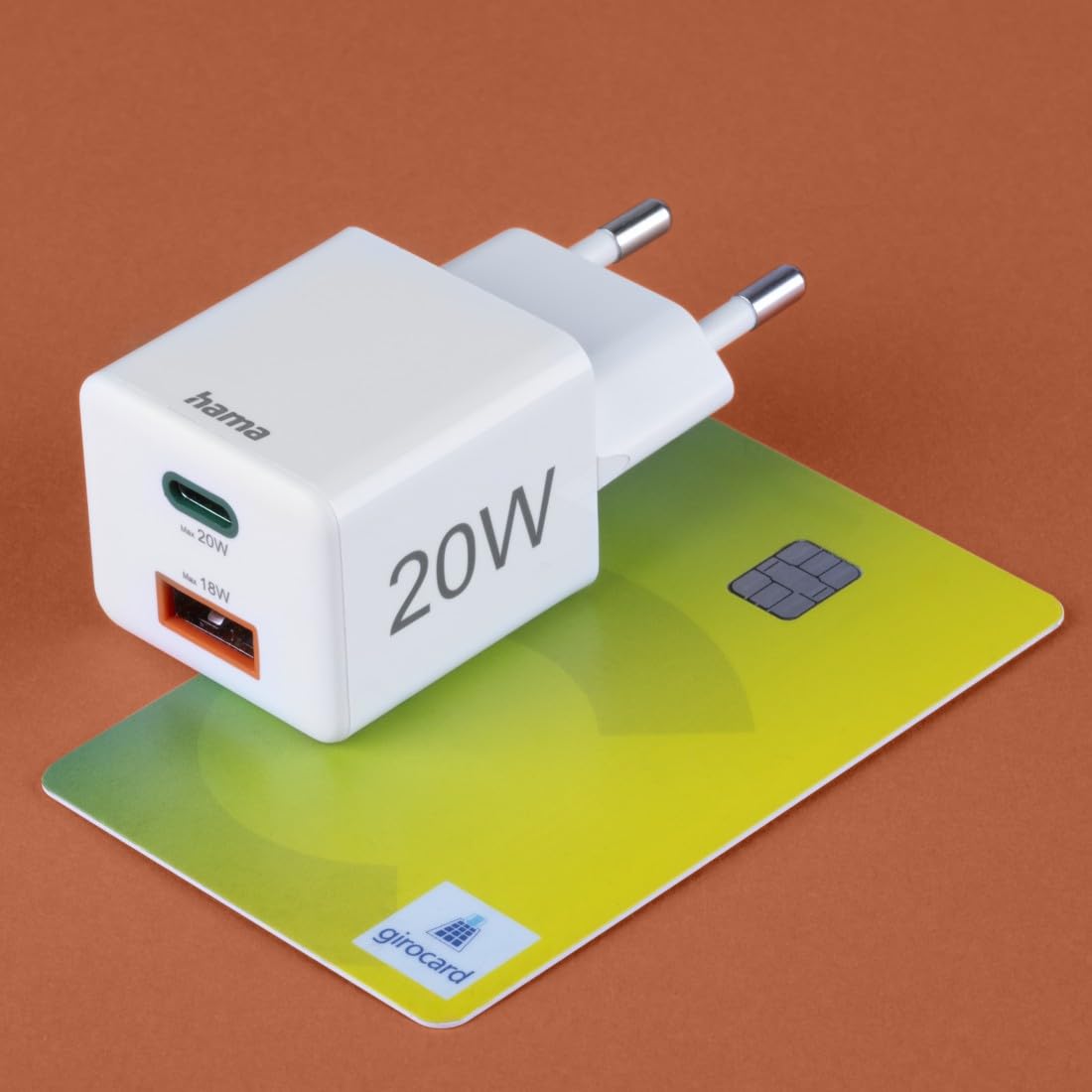 hama-20w-usb-c-schnellladeger-t-mit-power-delivery-und-quick-charge-3-0-2x-usb-c image 3