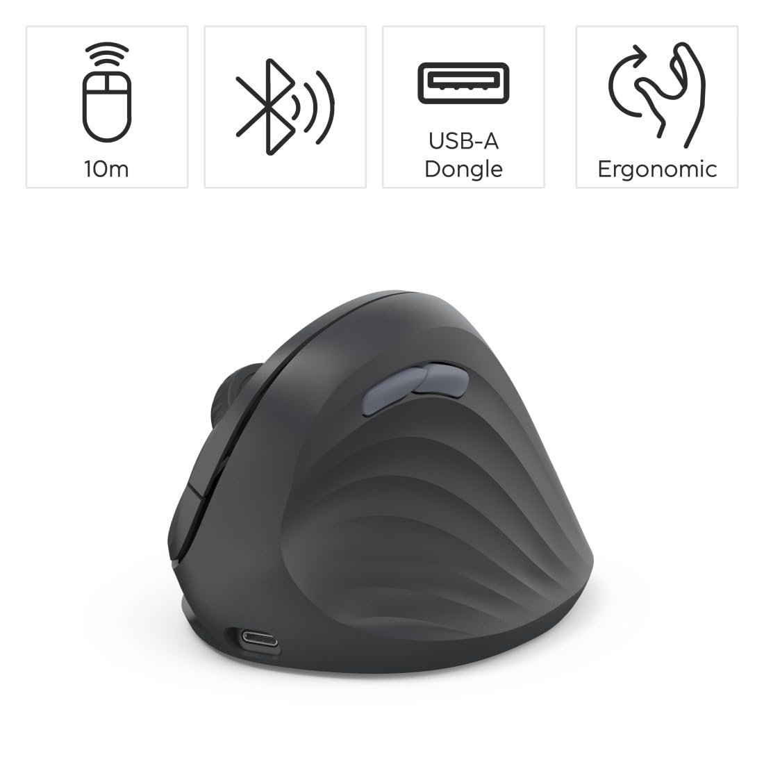 hama-vertikale-maus-ewm-600r-multi-device-bluetooth-funk-8-tasten-wiederaufladba image 2