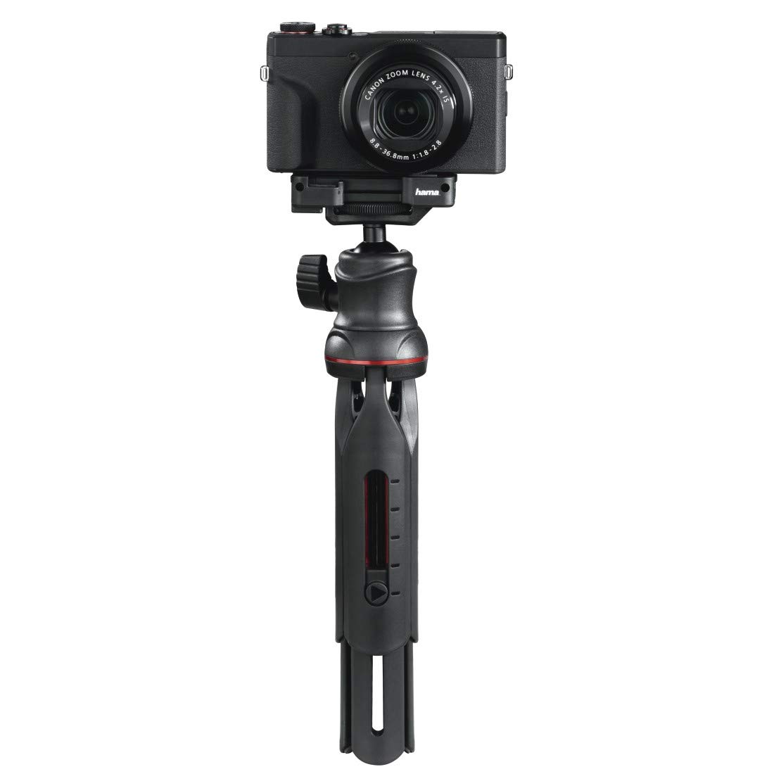 hama-solid-ii-handystativ-mit-bluetooth-fernausl-ser-reisestativ-mit-1-4-gewinde image 3