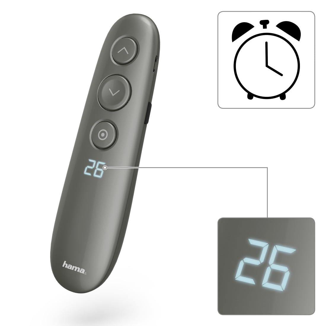 hama-spot-pointer-wireless-presenter-mit-digitalem-laserpointer-air-maus-timer-u image 3