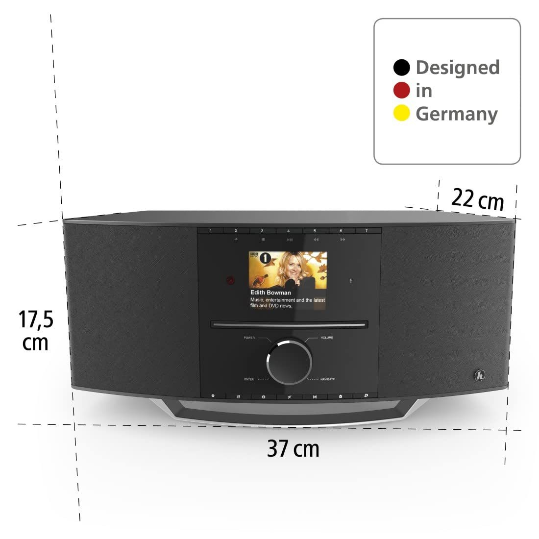 hama-dir3510scbtx-internetradio-mit-cd-player-dab-bluetooth-spotify-amazon-music image 5
