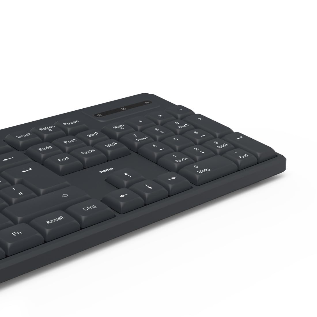 hama-funktastatur-wk-200-2-4-ghz-qwertz-multimedia-tasten-ki-assistent image 5