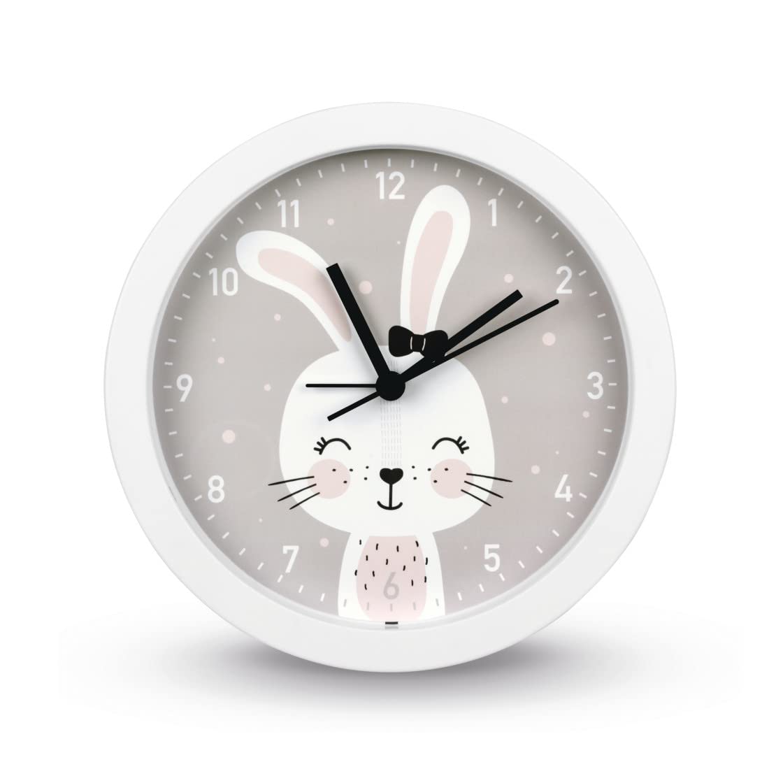 hama-kinder-wanduhr-lovely-bunny-ohne-ticken-25-cm-lernuhr-mit-hasen-motiv-f-rs- image 6