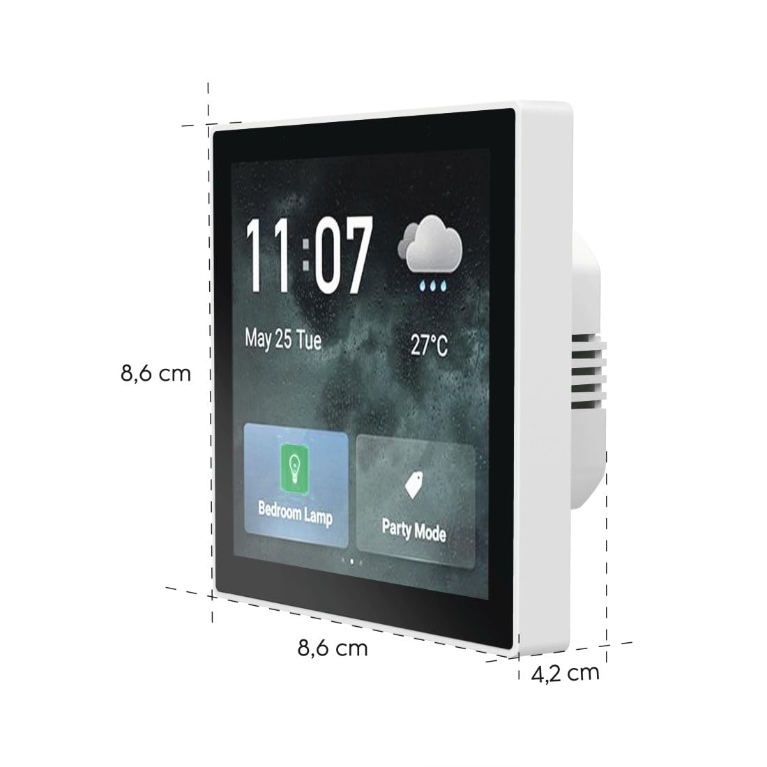 hama-smart-home-zentrale-mit-4-zoll-touchscreen-display-zigbee-3-0-gateway-wei-f image 4