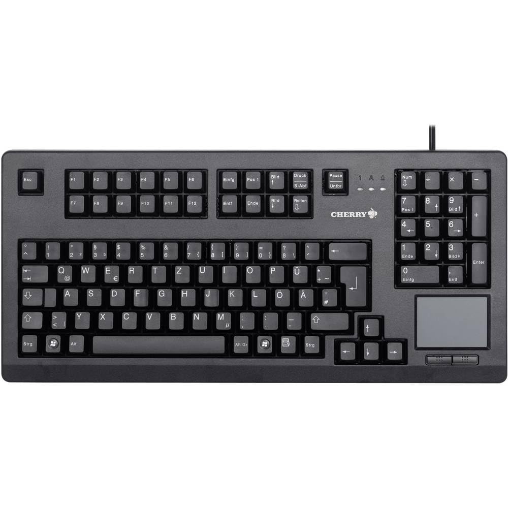 cherry-g80-11900-kompakte-mechanische-tastatur-deutsch-qwertz-mit-touchpad-2-mau image 3