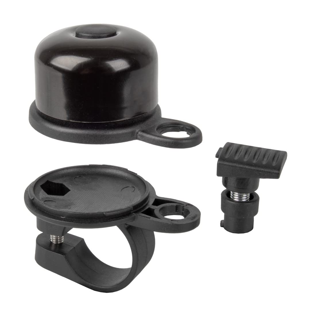 hama-airbell-fahrradklingel-f-r-apple-airtag-diebstahlschutz-85db-2-2cm-schwarz image 2