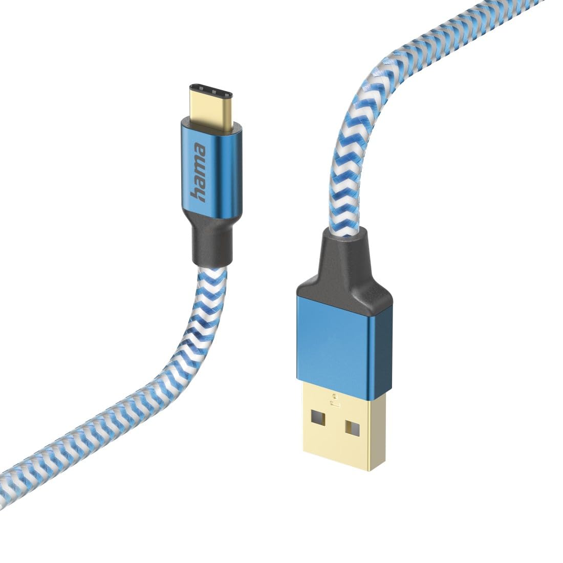 hama-reflective-usb-a-auf-usb-c-ladekabel-nylon-1-5-m-rot image 6