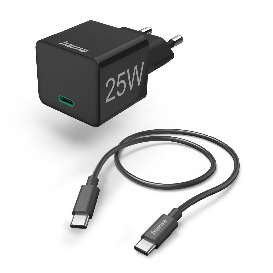 hama-schnellladeger-t-25w-set-usb-c-netzteil-mit-1-5m-usb-c-auf-usb-c-ladekabel- image 1