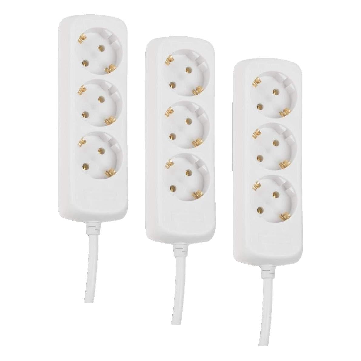 hama-steckdosenleiste-3-fach-mehrfachsteckdose-ohne-schalter-steckerleiste-1-4m- image 8