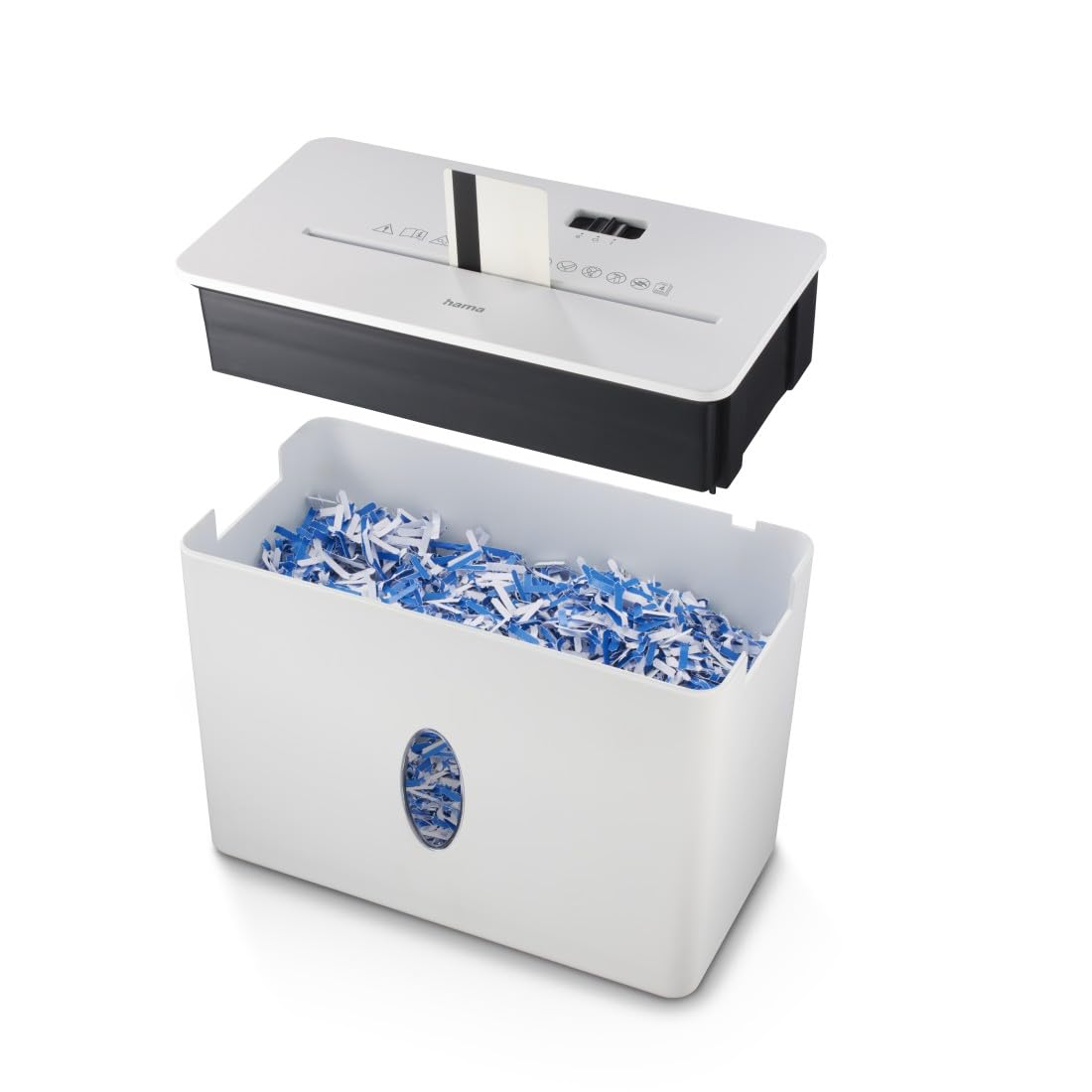 hama-safe-x40-w-aktenvernichter-p4-t4-e3-dsgvo-konform-kreuzschnitt-f-r-4-blatt- image 6