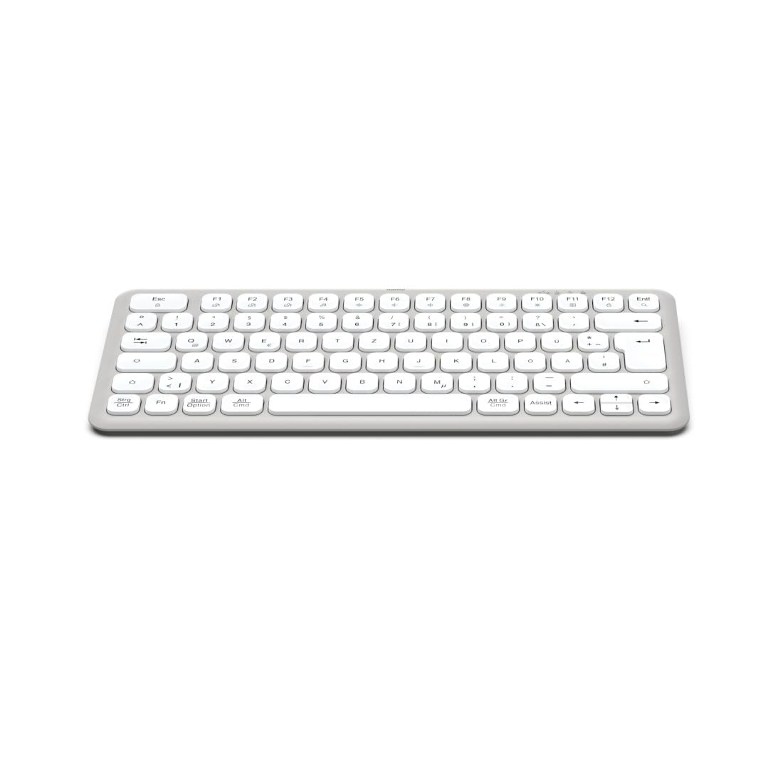 hama-wk-500-kabellose-multi-device-tastatur-funk-bluetooth-75-ki-assistent image 1