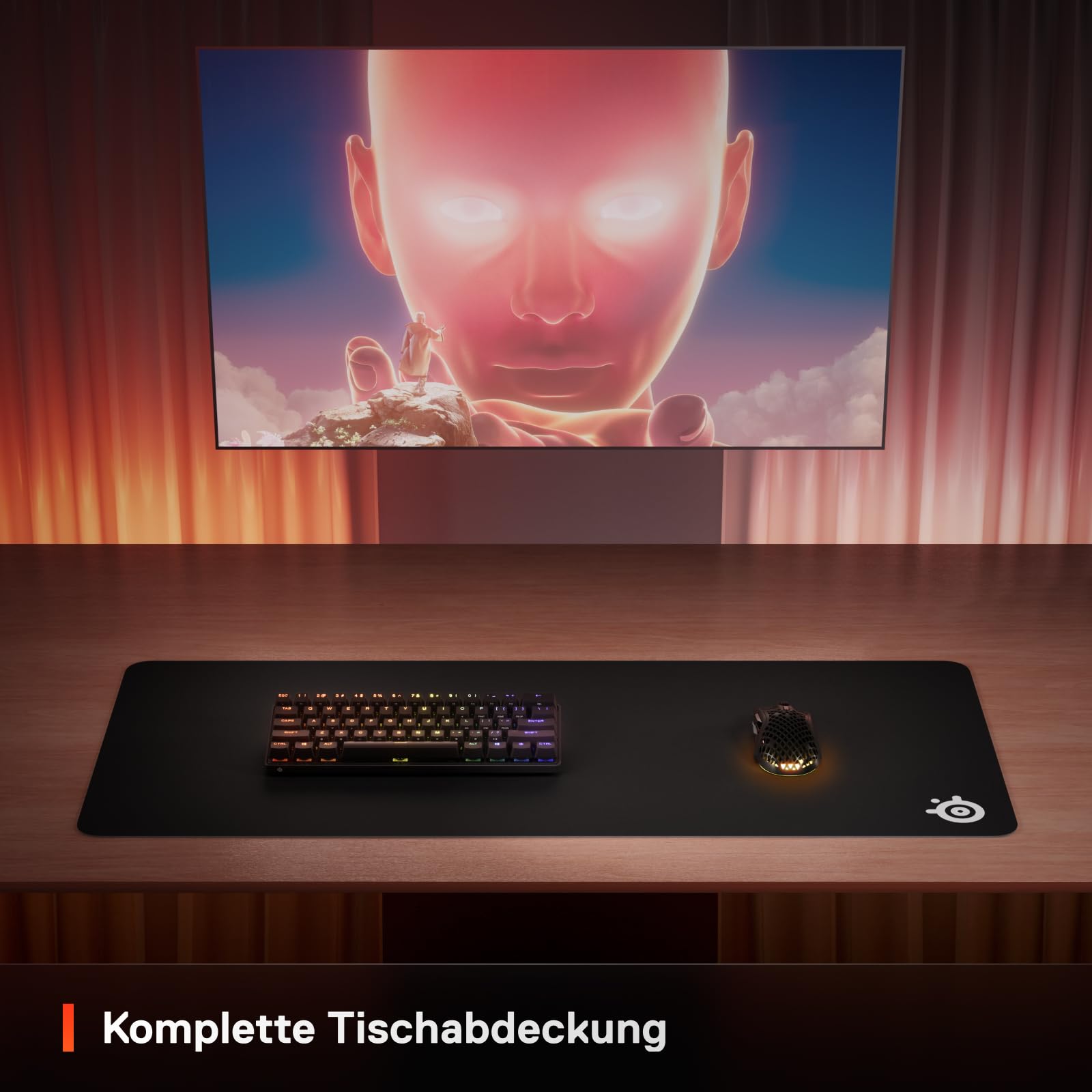 steelseries-qck-xxl-gaming-mauspad-stoff-rutschfeste-unterseite-komplette-tischa image 5