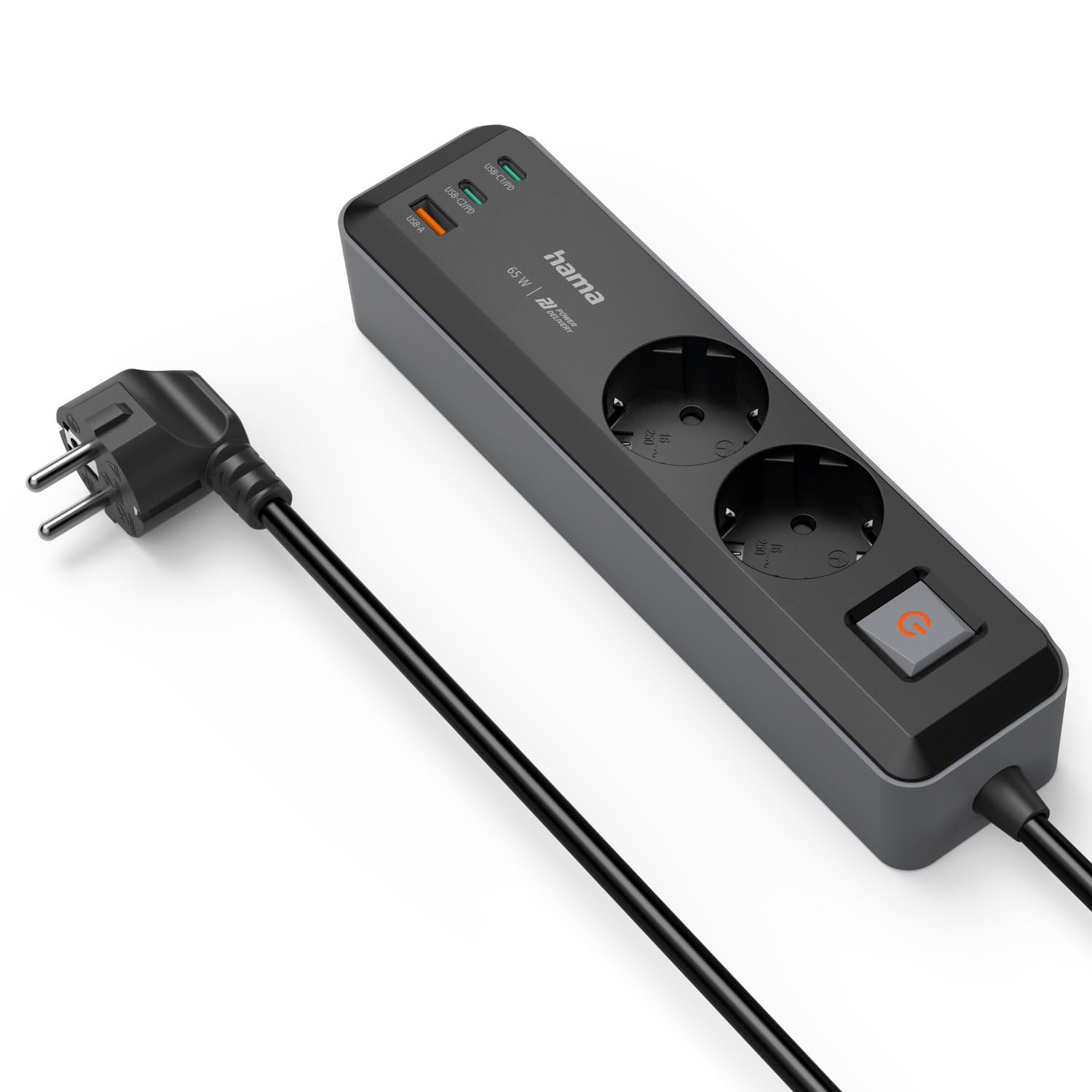 hama-5in1-steckdosenleiste-mit-65w-usb-c-ladefunktion-2-steckdosen-1x-usb-a-2x-u image 4