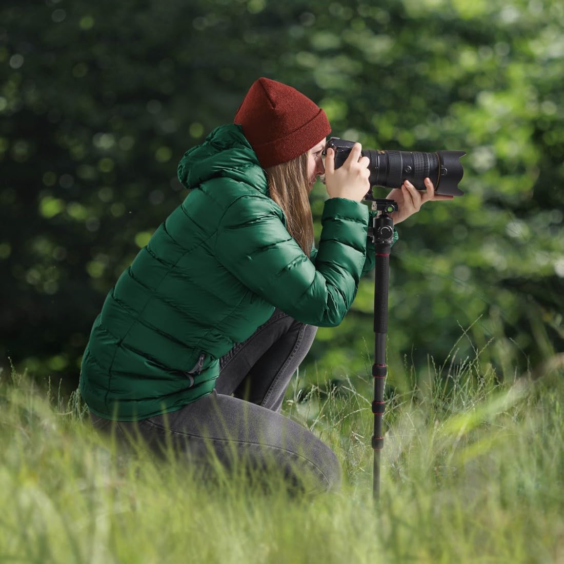 hama-reisestativ-ramble-ii-duo-carbon-3-fach-ausziehbares-dreibein-stativ-mit-ei image 3