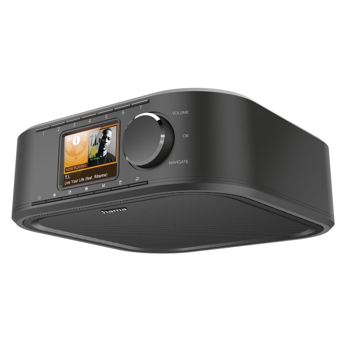 hama-dir355bt-k-chenradio-unterbauradio-dab-internetradio-bluetooth-wlan-fm-spot image 1