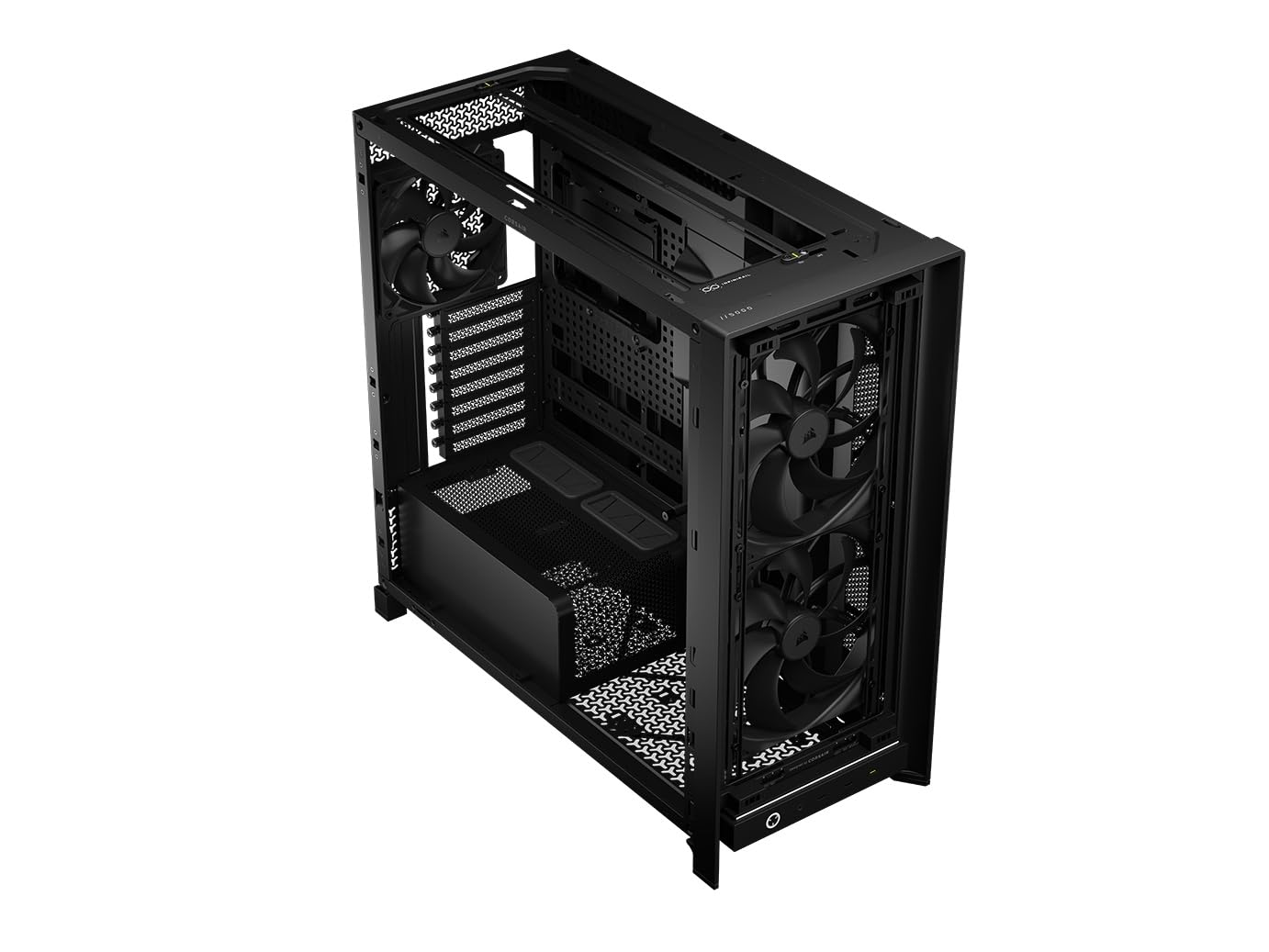 corsair-frame-5000d-wood-rs-mid-tower-atx-pc-geh-use-schwarz-walnuss-frontpanel- image 4