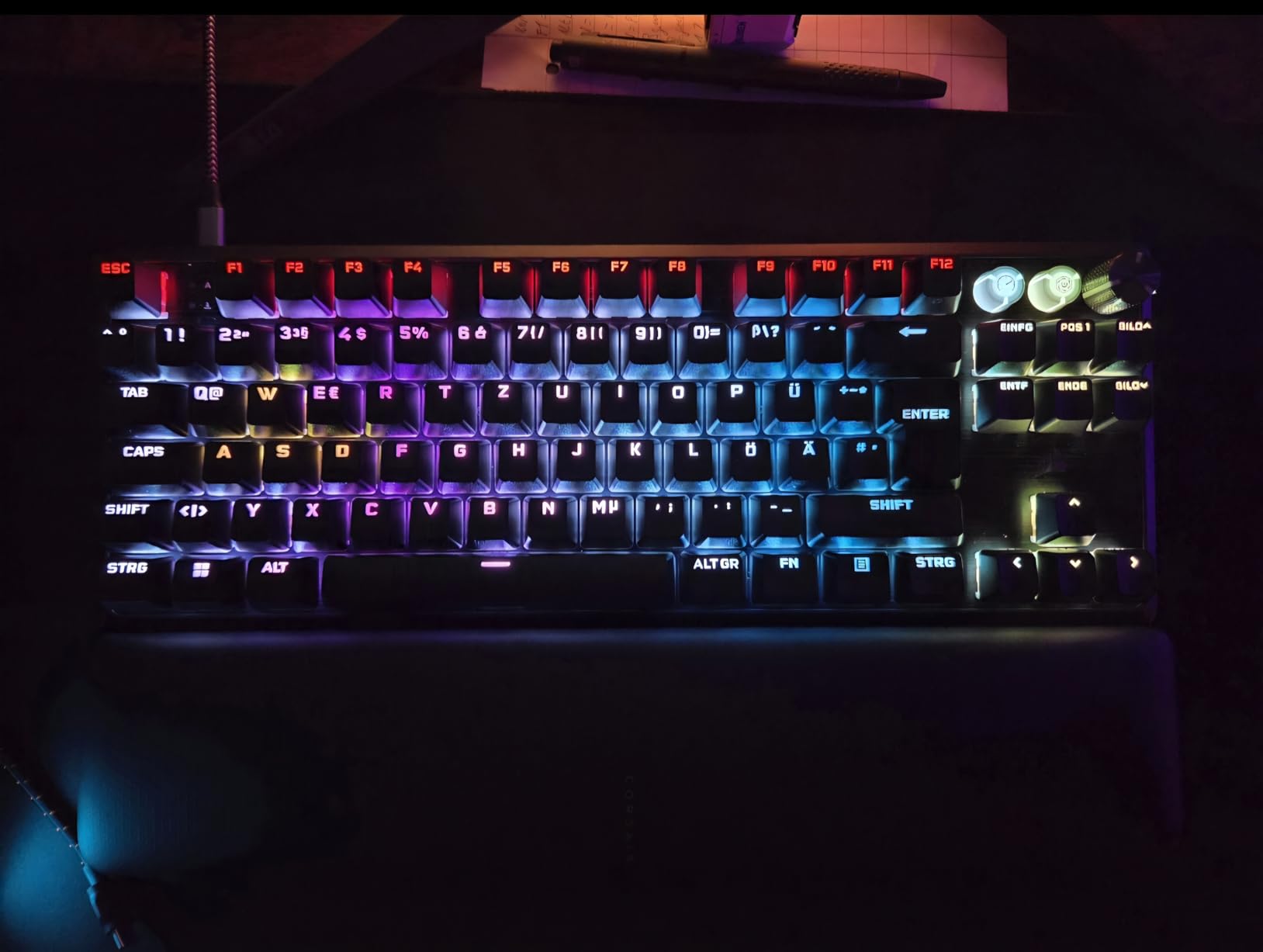 Gute Tastatur, aber Software könnte besser sein