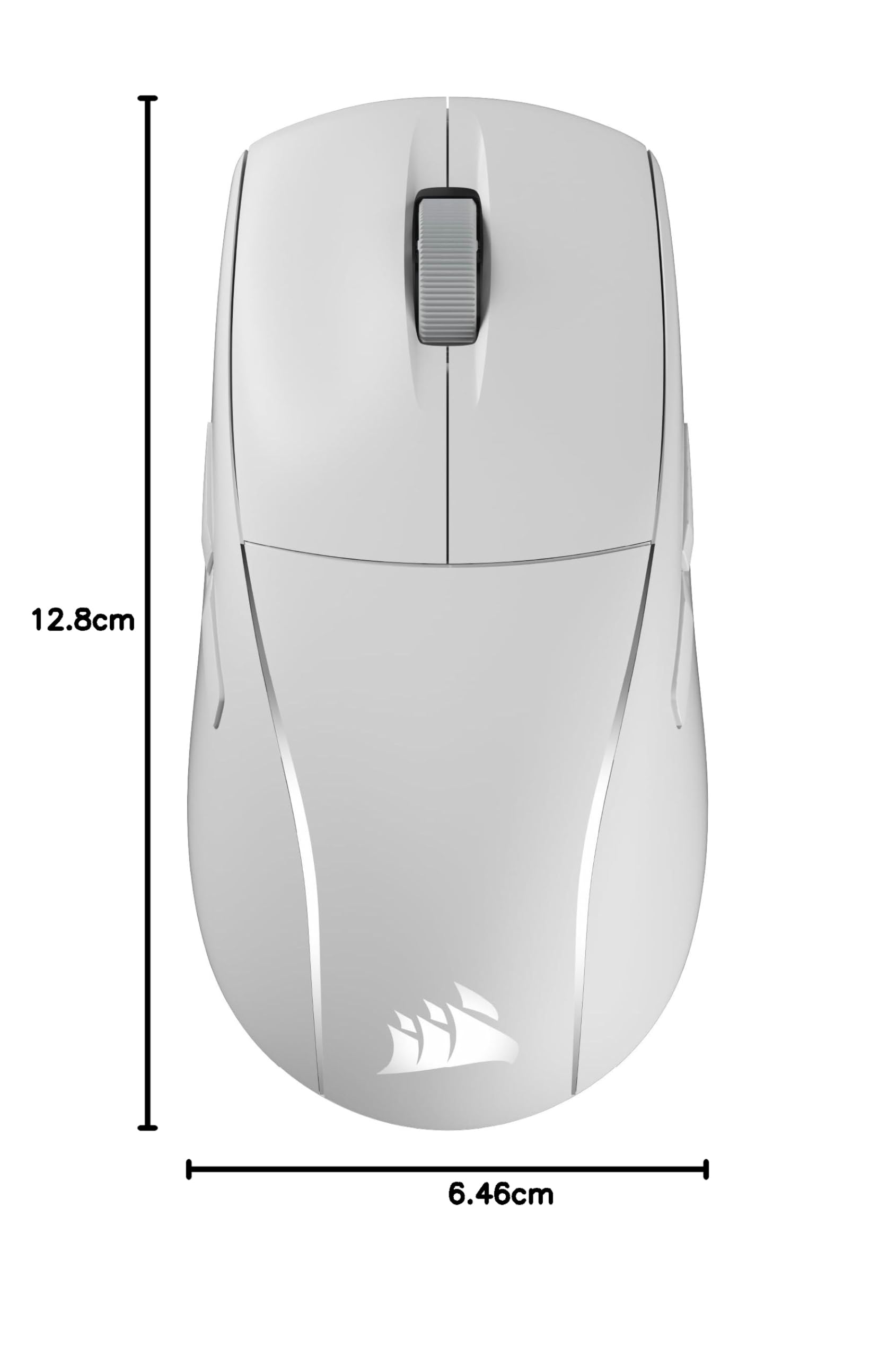 corsair-m75-wireless-rgb-fps-gaming-maus-beidh-ndig-26-000-dpi-frostwei image 7