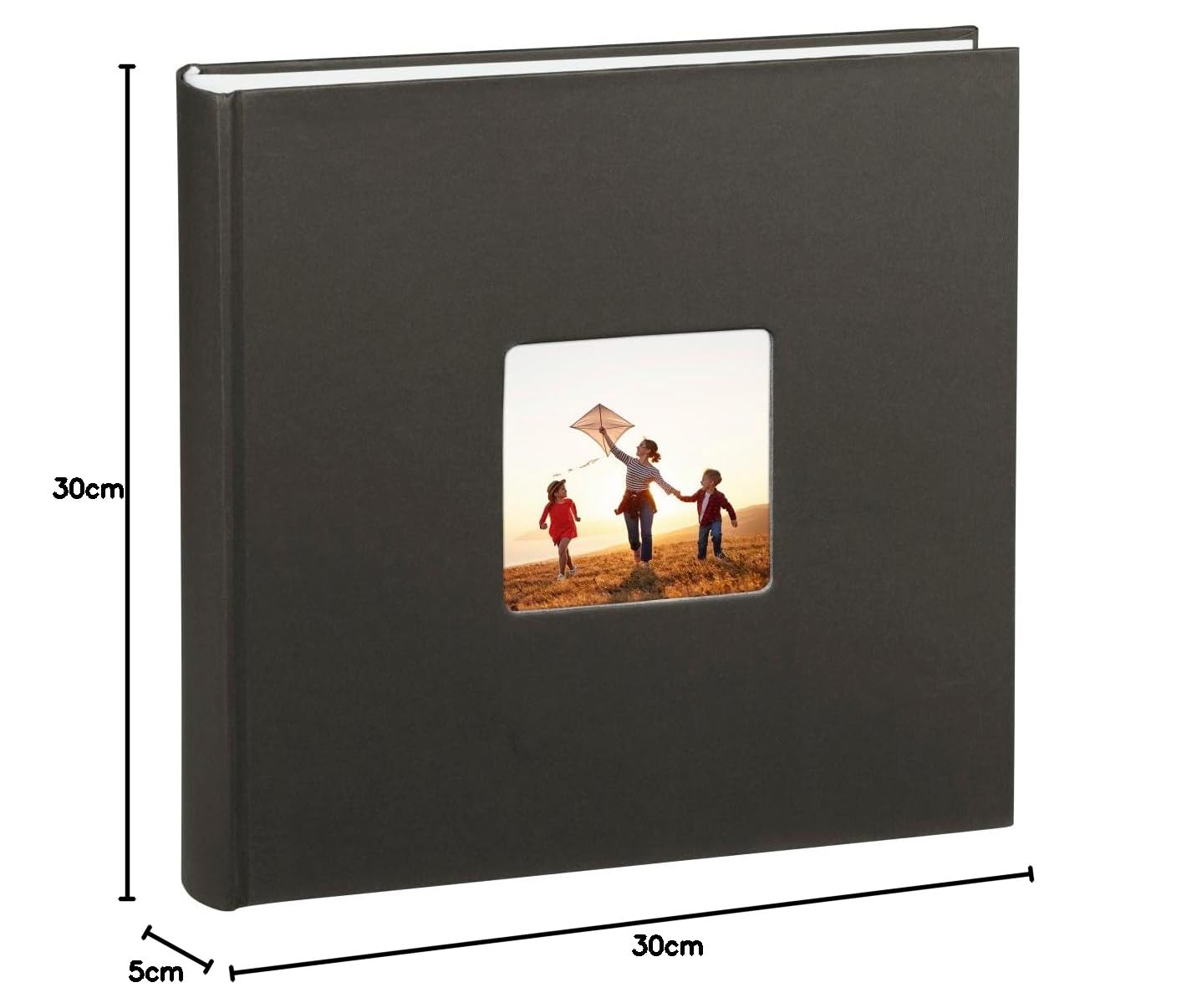 hama-jumbo-fotoalbum-30x30-cm-gebundenes-album-mit-100-wei-en-seiten-f-r-400-fot image 8