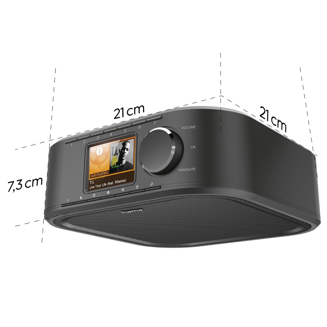 hama-dir355bt-k-chenradio-unterbauradio-dab-internetradio-bluetooth-wlan-fm-spot image 8