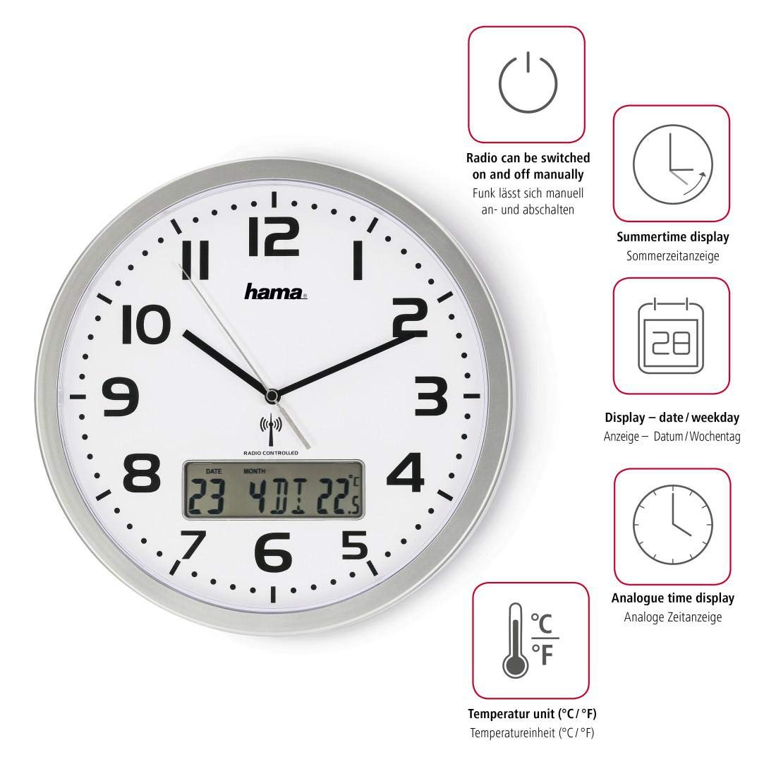hama-funk-wanduhr-digital-extra-analoge-digitale-anzeige-30-cm-silber image 2