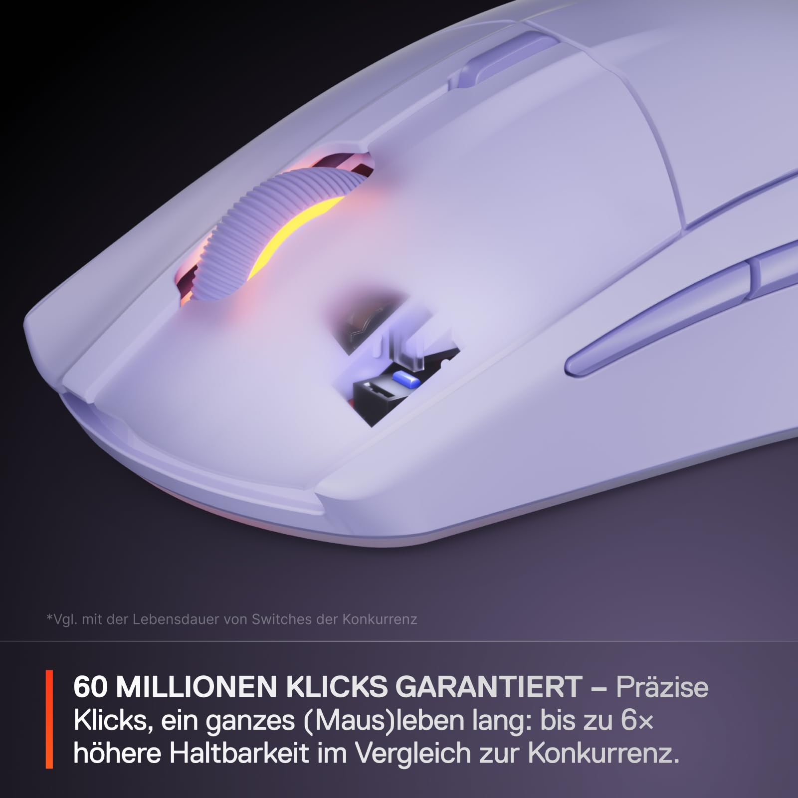 steelseries-rival-3-wireless-gen-2-gaming-maus-18-000-dpi-bluetooth-2-4ghz-laven image 5