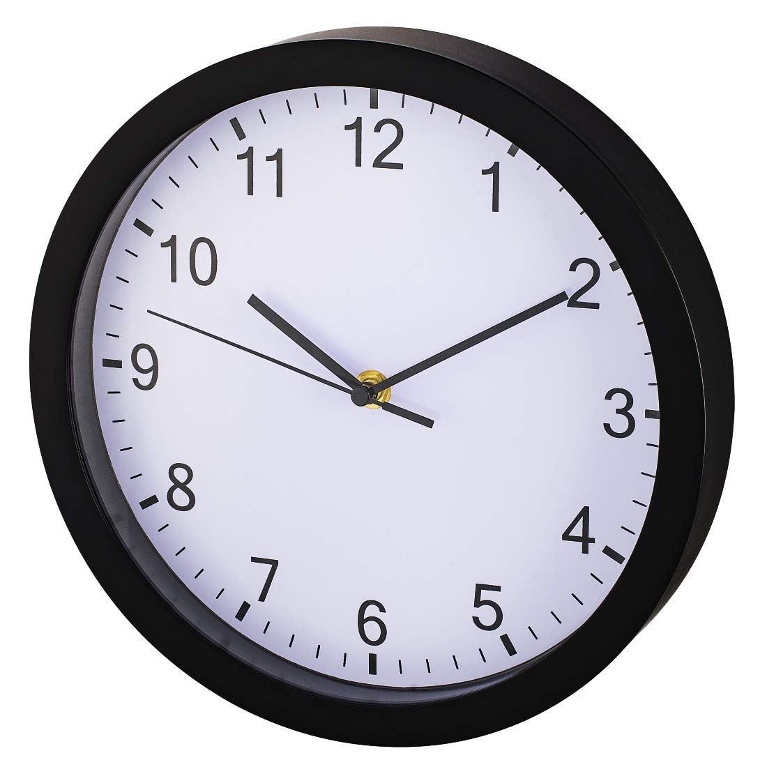 hama-pure-wanduhr-ohne-ticken-25-cm-lautlose-quarz-wanduhr-mit-sekundenzeiger-f- image 1