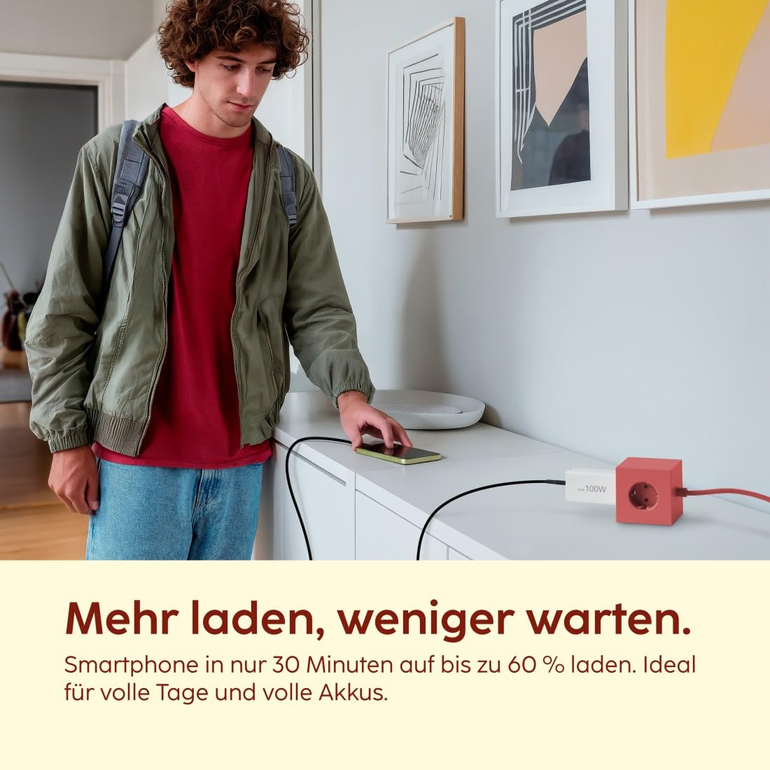 hama-usb-schnellladeger-t-100w-gan-2x-usb-c-1x-usb-a-power-delivery-quick-charge image 3
