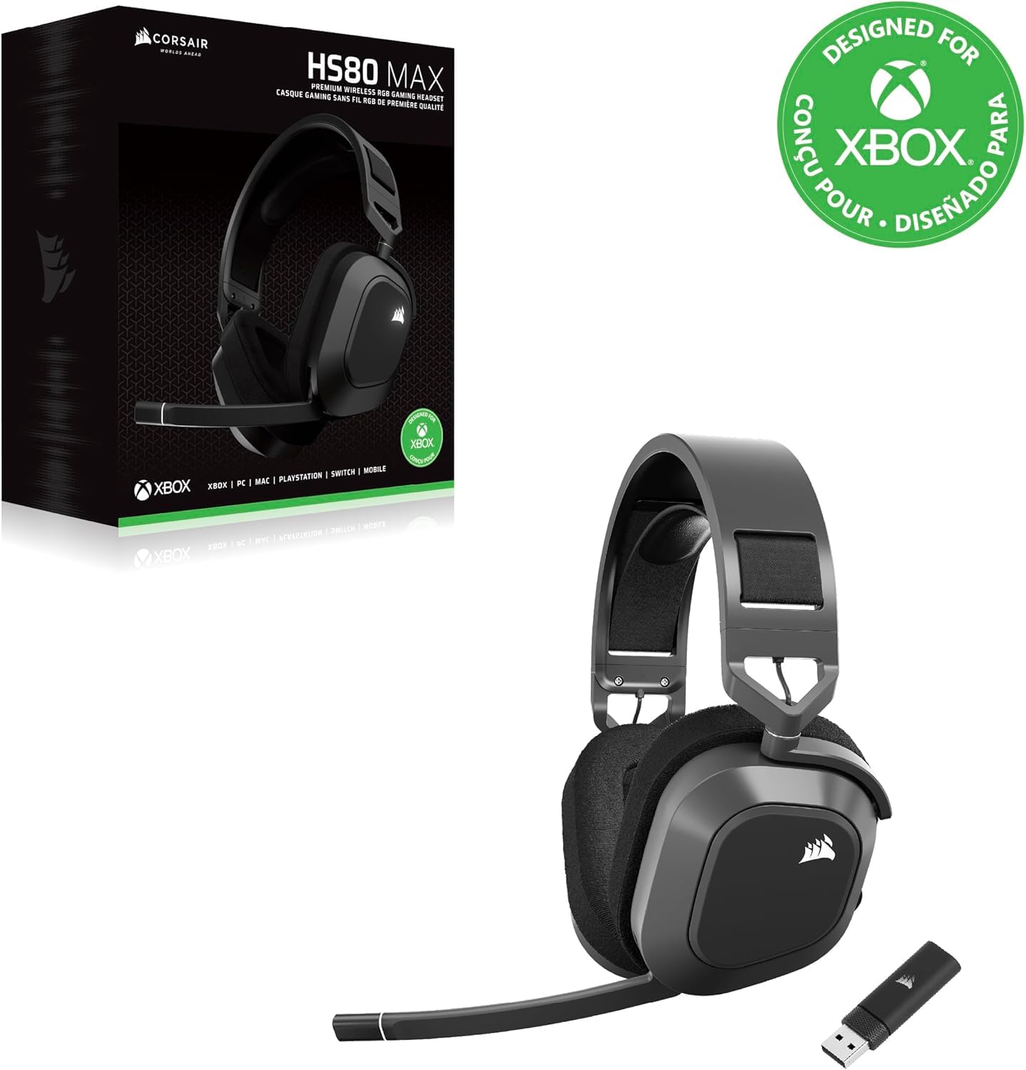 corsair-hs80-max-wireless-xbox-gaming-headset-mit-bluetooth-stahlgrau-dolby-atmo image 8