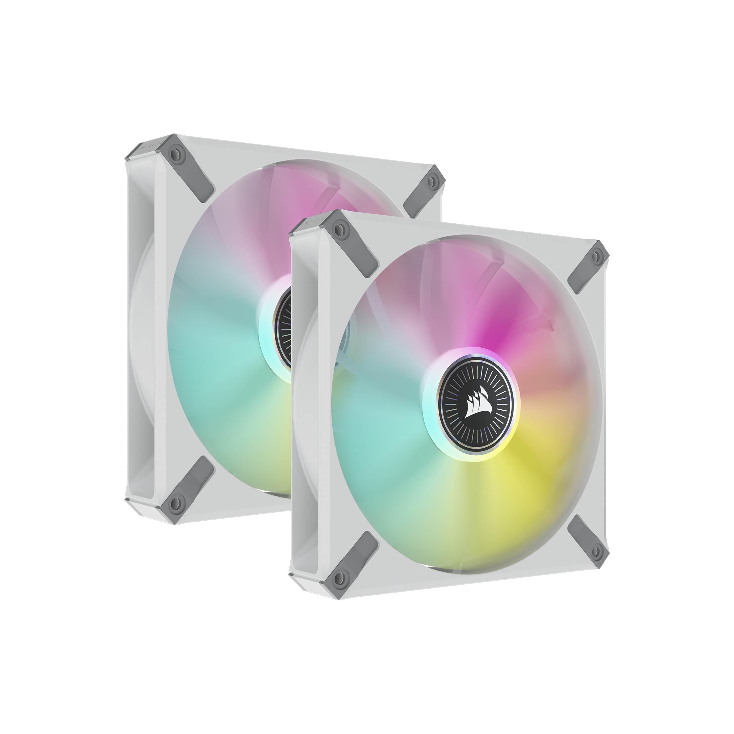 corsair-icue-ml140-rgb-elite-pwm-140mm-l-fter-dualpack-wei-mit-icue-lighting-nod image 1