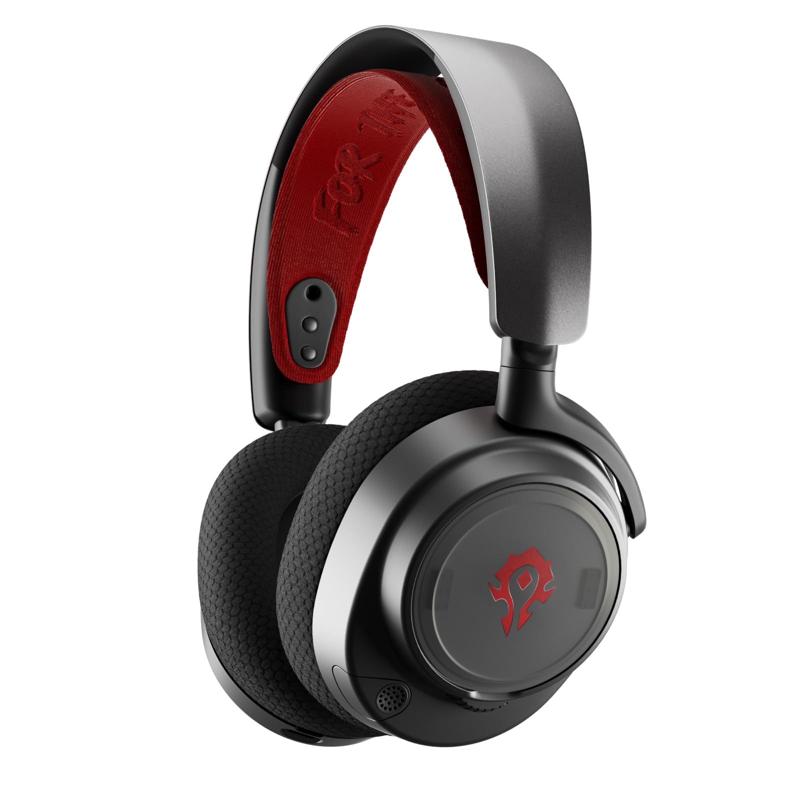 steelseries-arctis-nova-booster-pack-world-of-warcraft-horde-edition-nylon-kopfb image 4