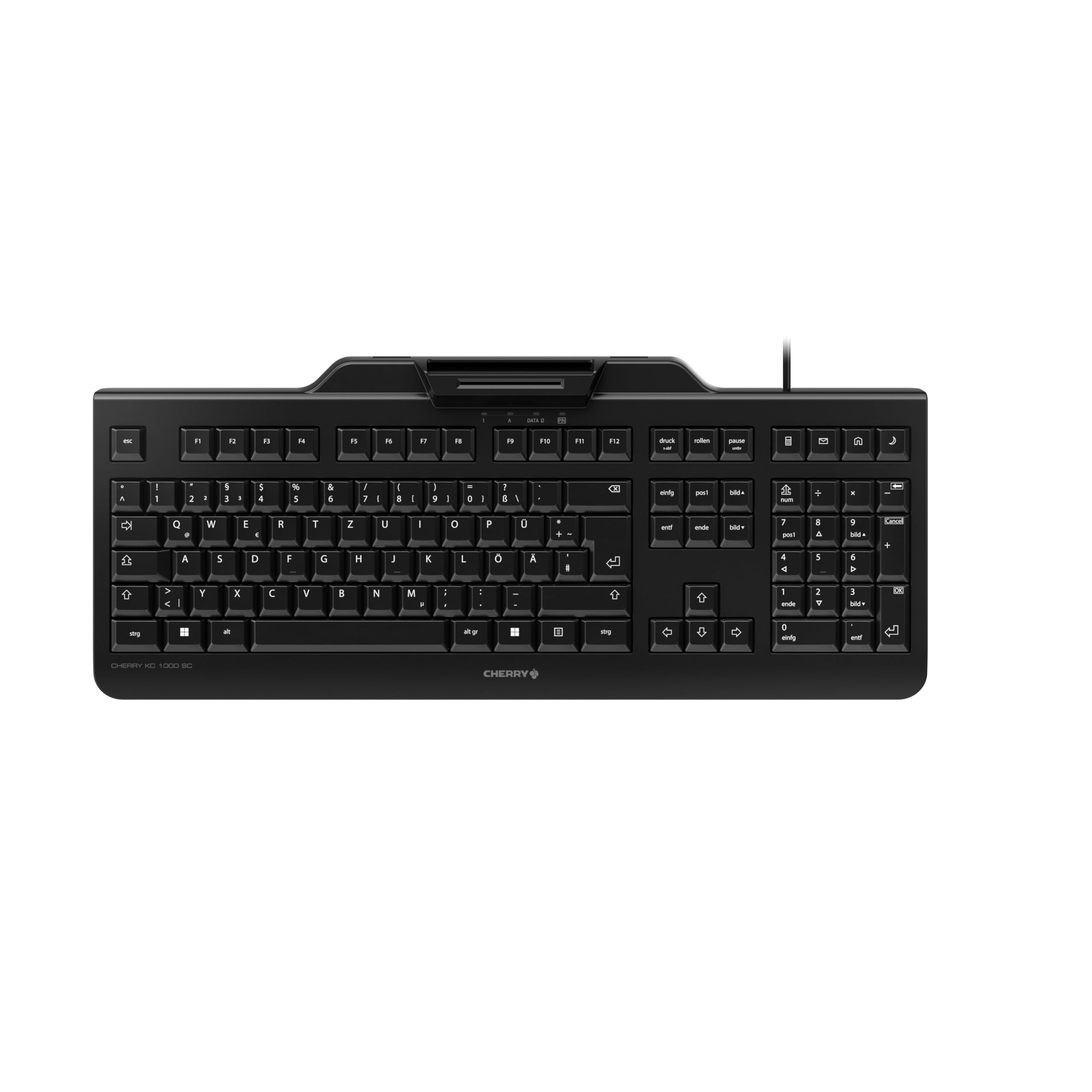 cherry-kc-1000-sc-security-tastatur-kabelgebunden-deutsch-qwertz-wei-mit-smartca image 7
