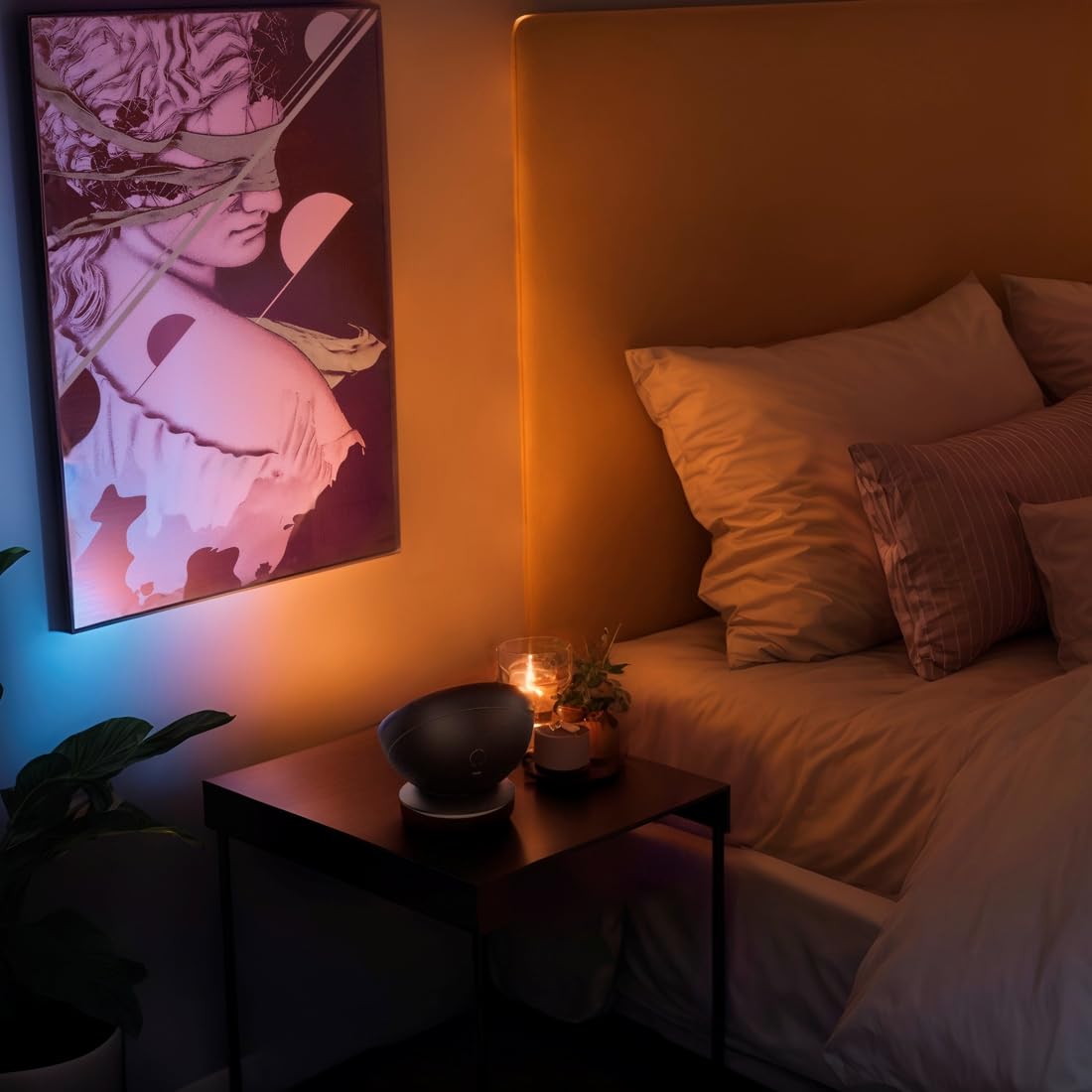 hama-smarthome-led-tischleuchte-6w-rgb-3000k-6500k-mit-app-alexa-google-assistan image 6