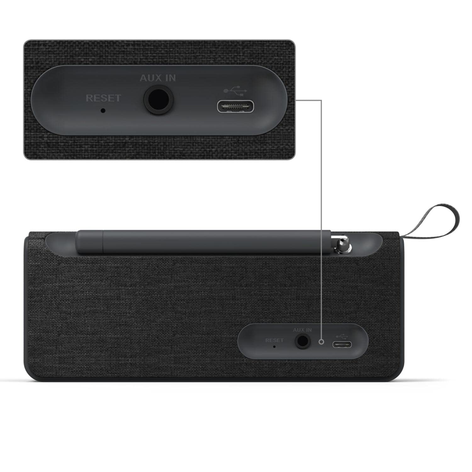 hama-digitalradio-dr200bt-tragbar-mit-bluetooth-dab-ukw-wiederaufladbar-schwarz image 4