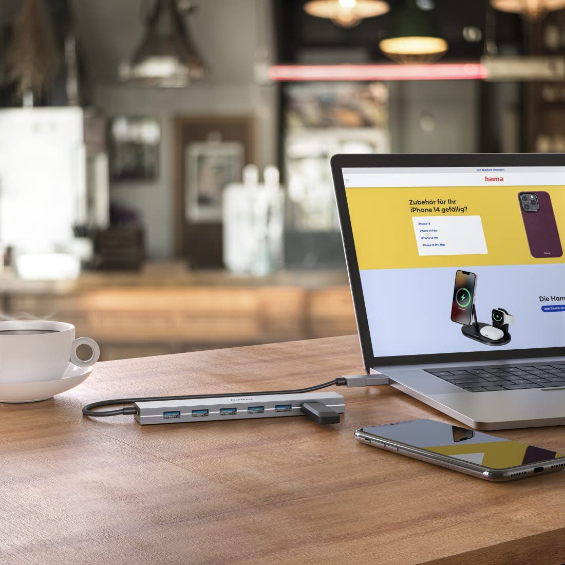 hama-usb-hub-7-ports-mit-netzteil-usb-a-und-usb-c-adapter-aluminium-schwarz image 8