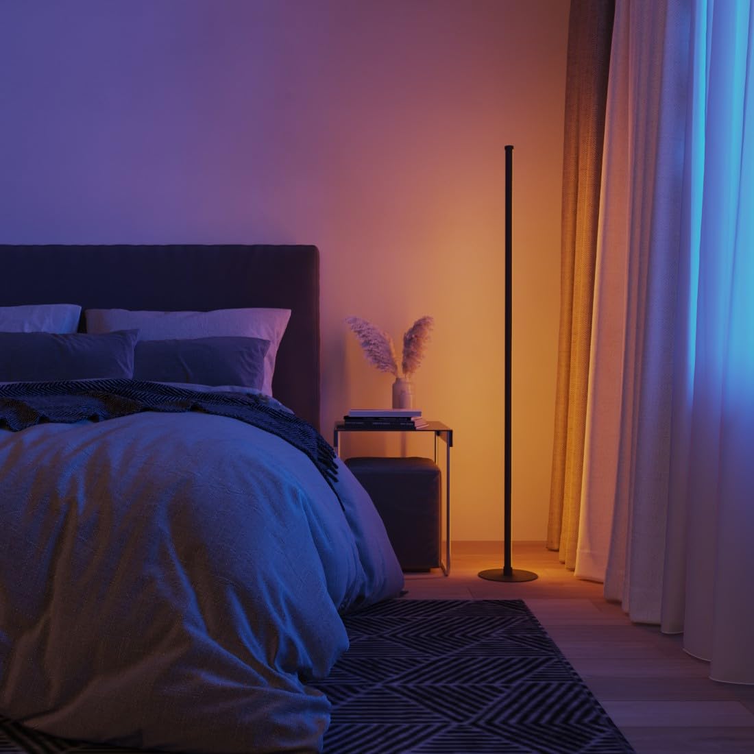 hama-smart-standleuchte-rgb-ecklampe-153-cm-mit-app-musikmodus-und-16-mio-farben image 7