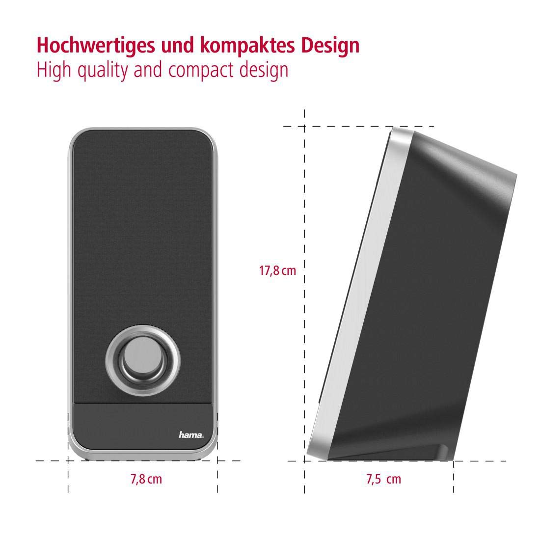 hama-sonic-ls-206-usb-lautsprecher-3w-3-5mm-klinke-usb-stromversorgung-schwarz image 3