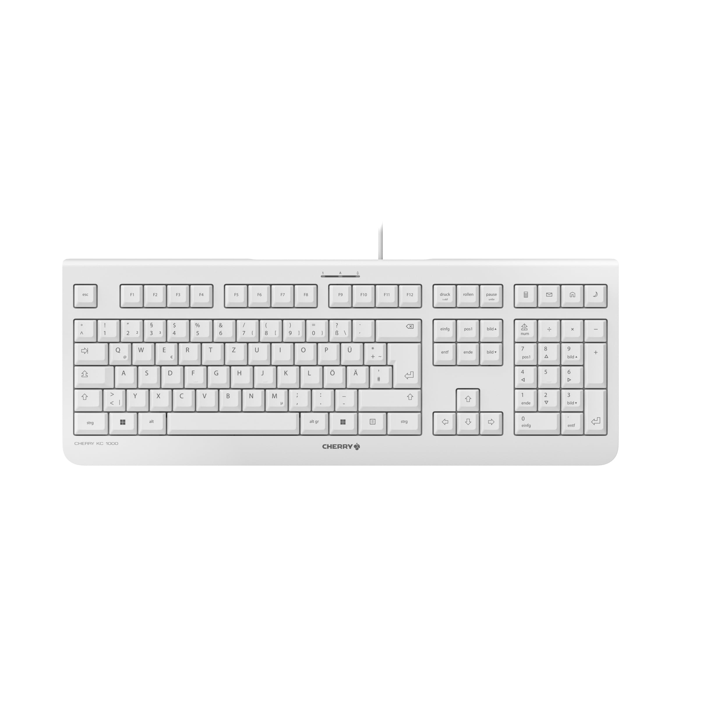 cherry-kc-1000-usb-tastatur-kabelgebunden-flaches-design-deutsche-qwertz-schwarz image 8