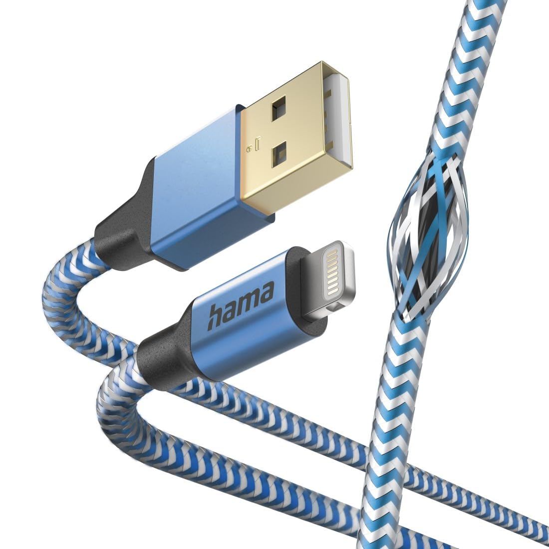 hama-reflective-ladekabel-usb-a-auf-lightning-mfi-nylon-1-5m-blau image 3