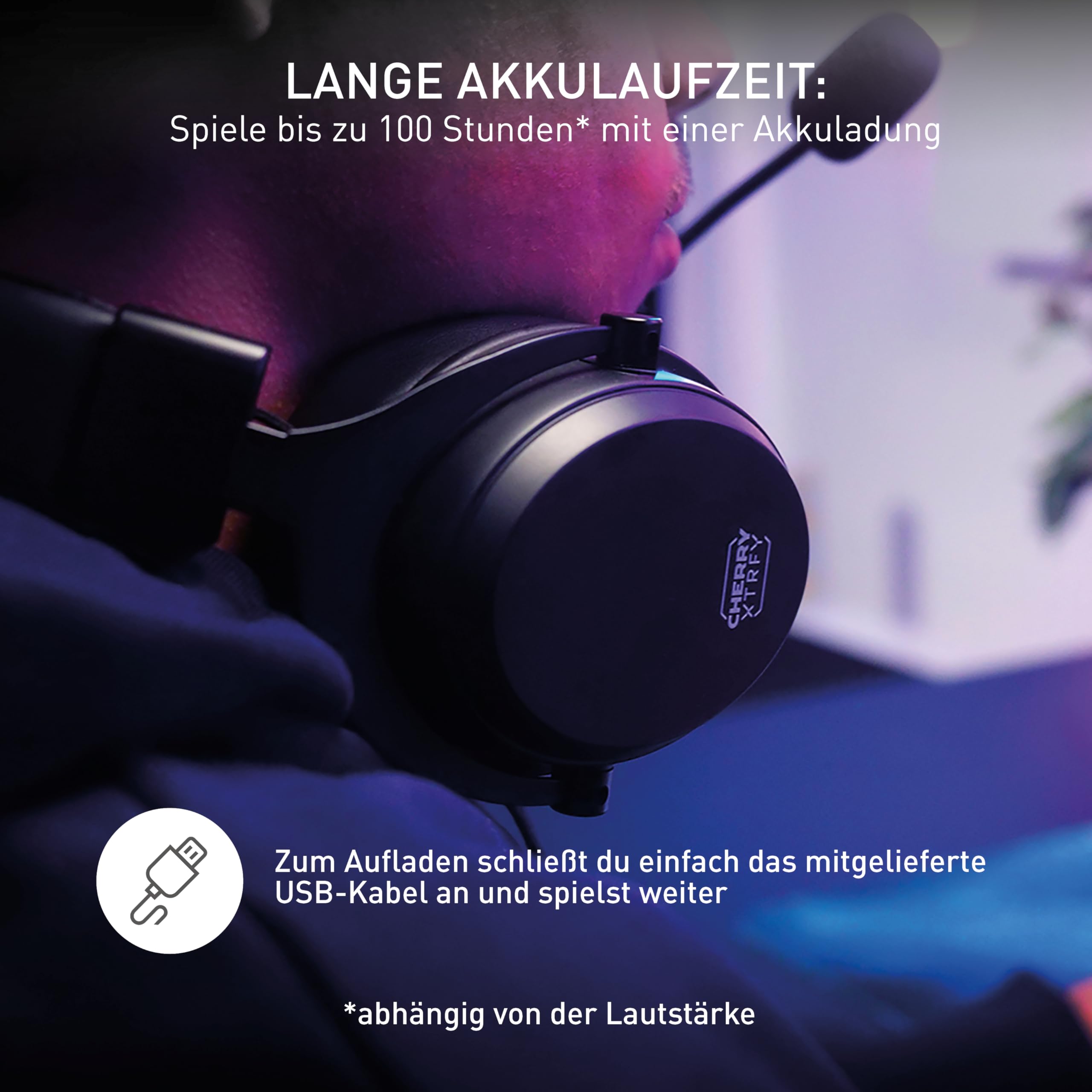 cherry-xtrfy-h3-wireless-gaming-headset-schwarz image 6