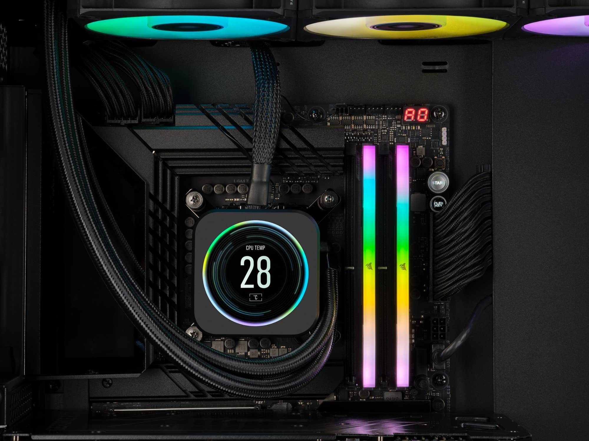 corsair-vengeance-rgb-ddr5-32gb-2-x-16gb-bis-zu-7000mhz-intel-ram image 8