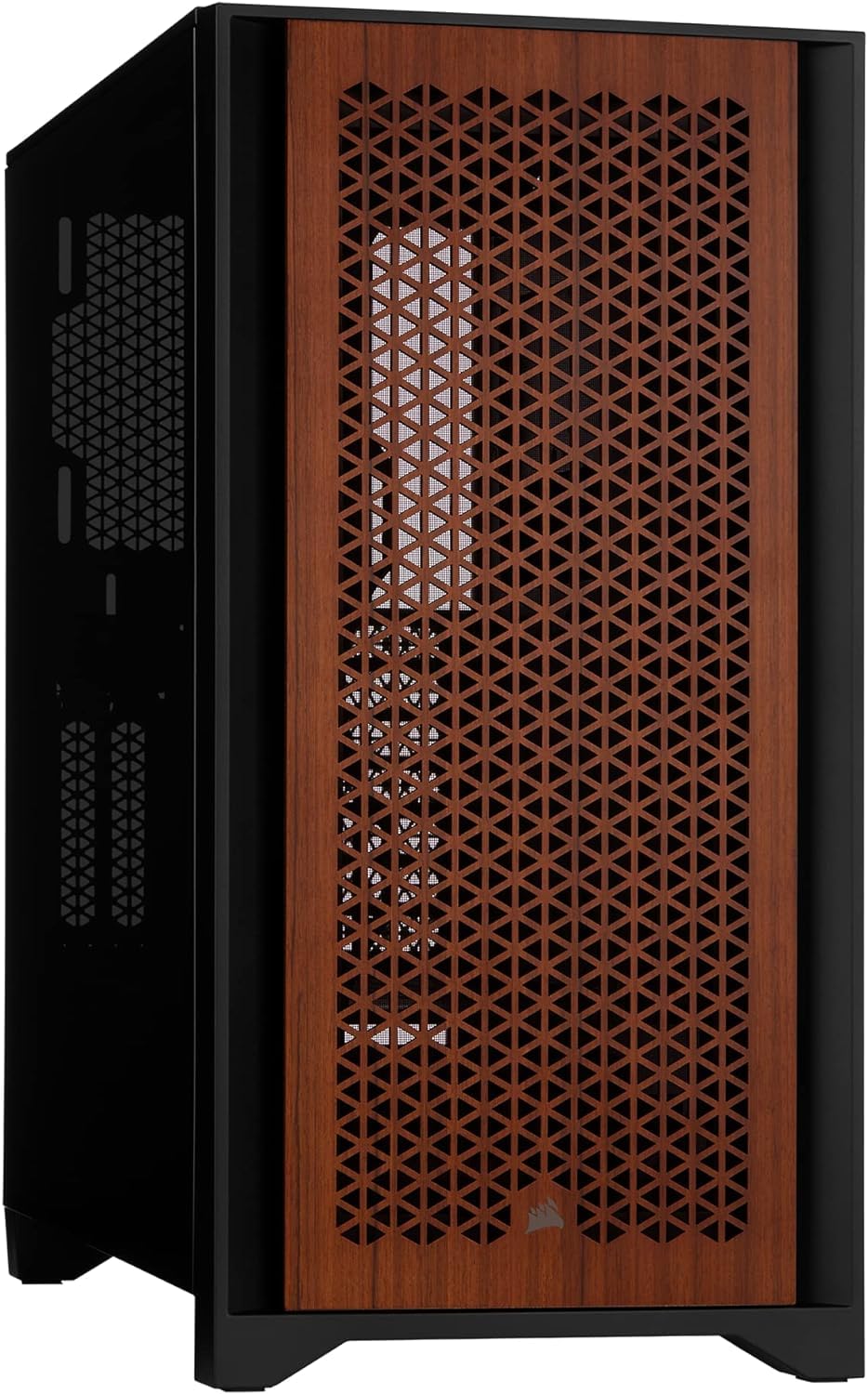 corsair-4000d-airflow-mid-tower-atx-geh-use-mit-teakholz-frontblende-schwarz image 1
