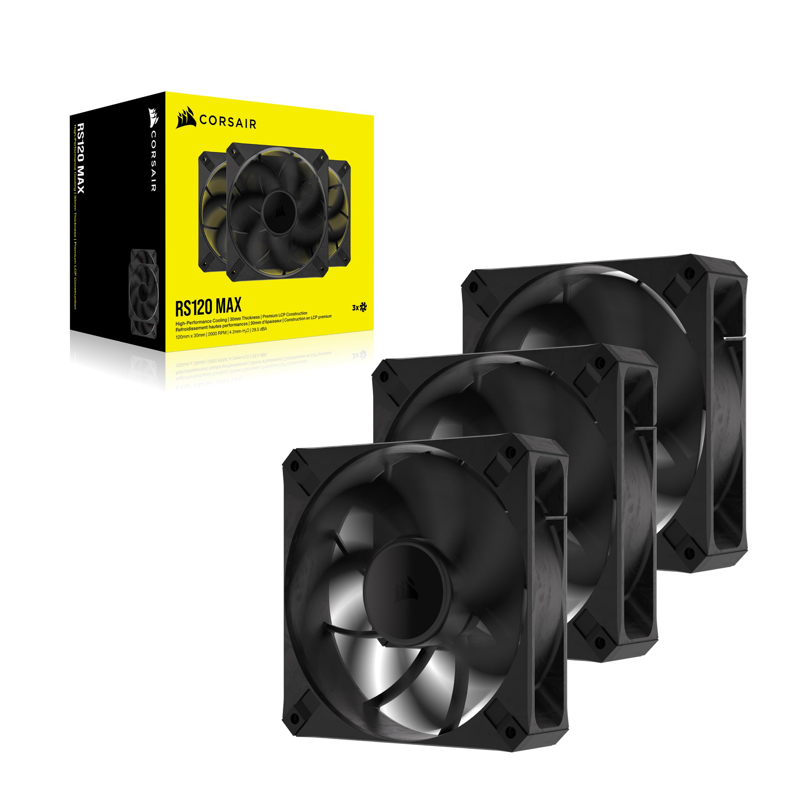 corsair-rs120-max-120-mm-pwm-l-fter-30-mm-dicke-hoher-statischer-druck-dreierpac image 8