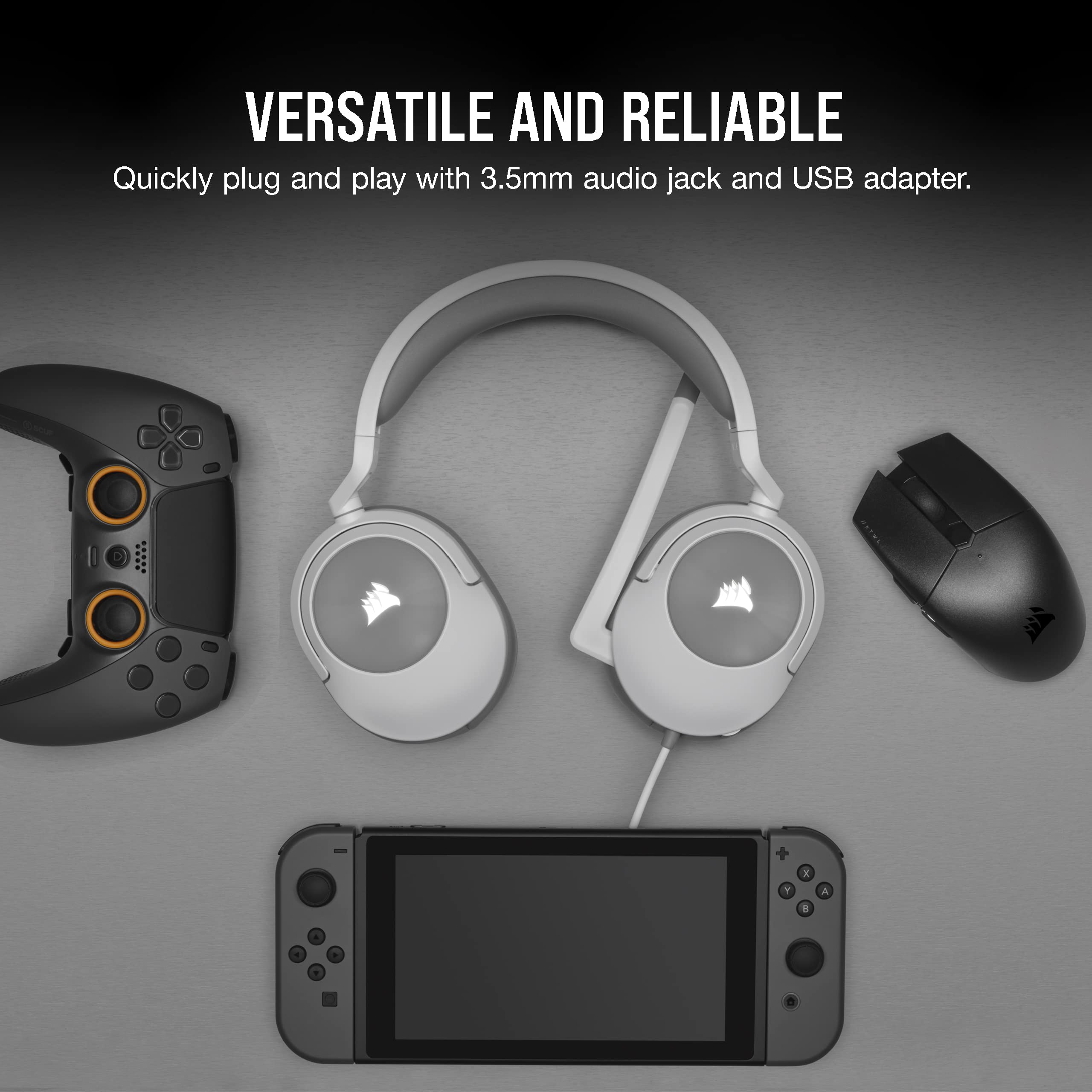 corsair-hs55-surround-v2-multiplatform-gaming-headset-weiss image 5