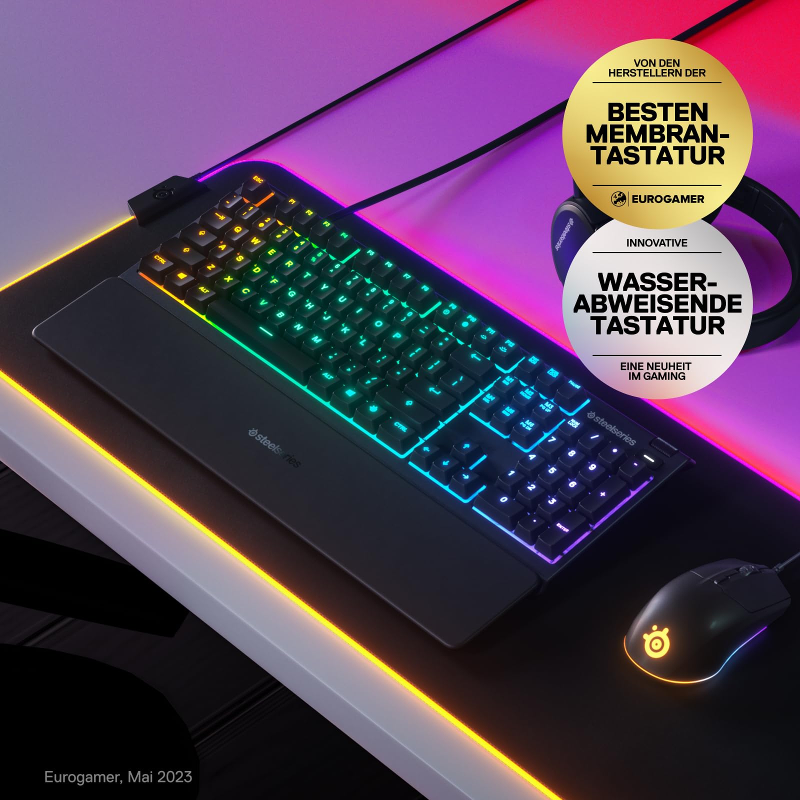 steelseries-apex-3-gaming-tastatur-mit-10-zonen-rgb-ip32-wasserschutz-und-magnet image 2