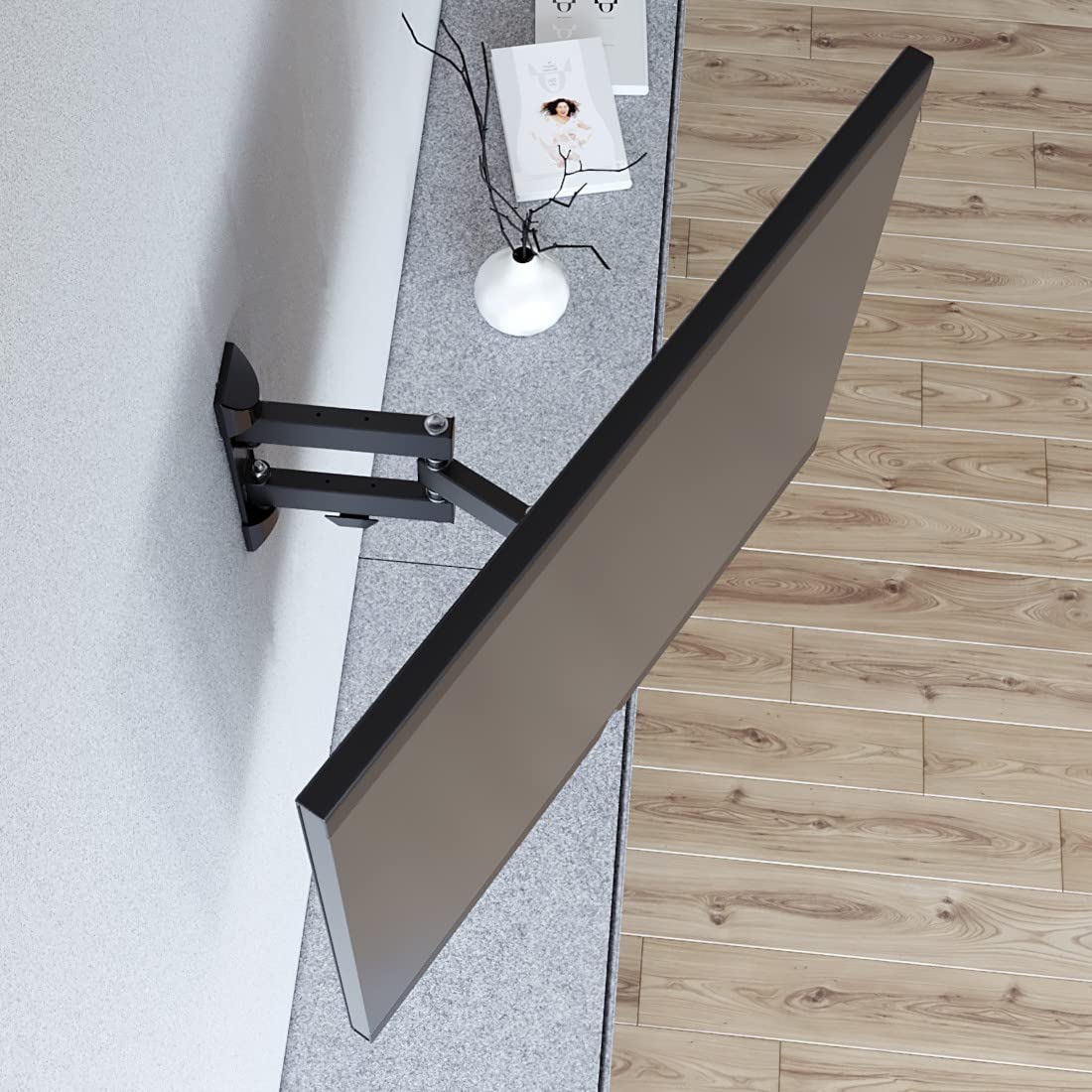 hama-tv-wandhalterung-schwenkbar-neigbar-19-48-zoll-vesa-200x200 image 3