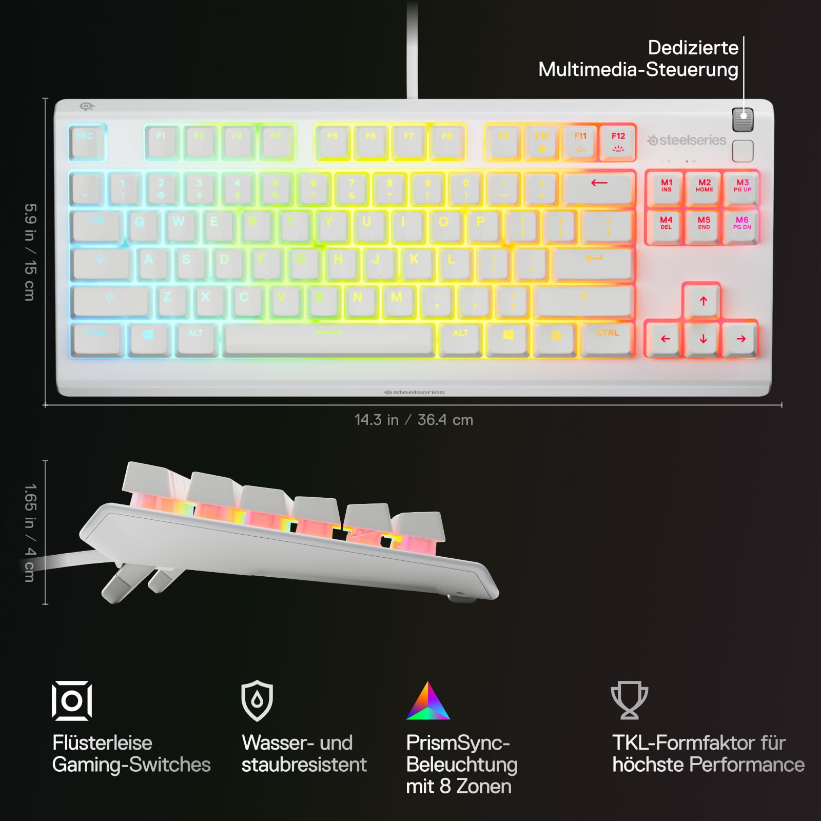 steelseries-apex-3-tkl-white-rgb-gaming-tastatur-de-layout-tenkeyless-wasser-und image 3