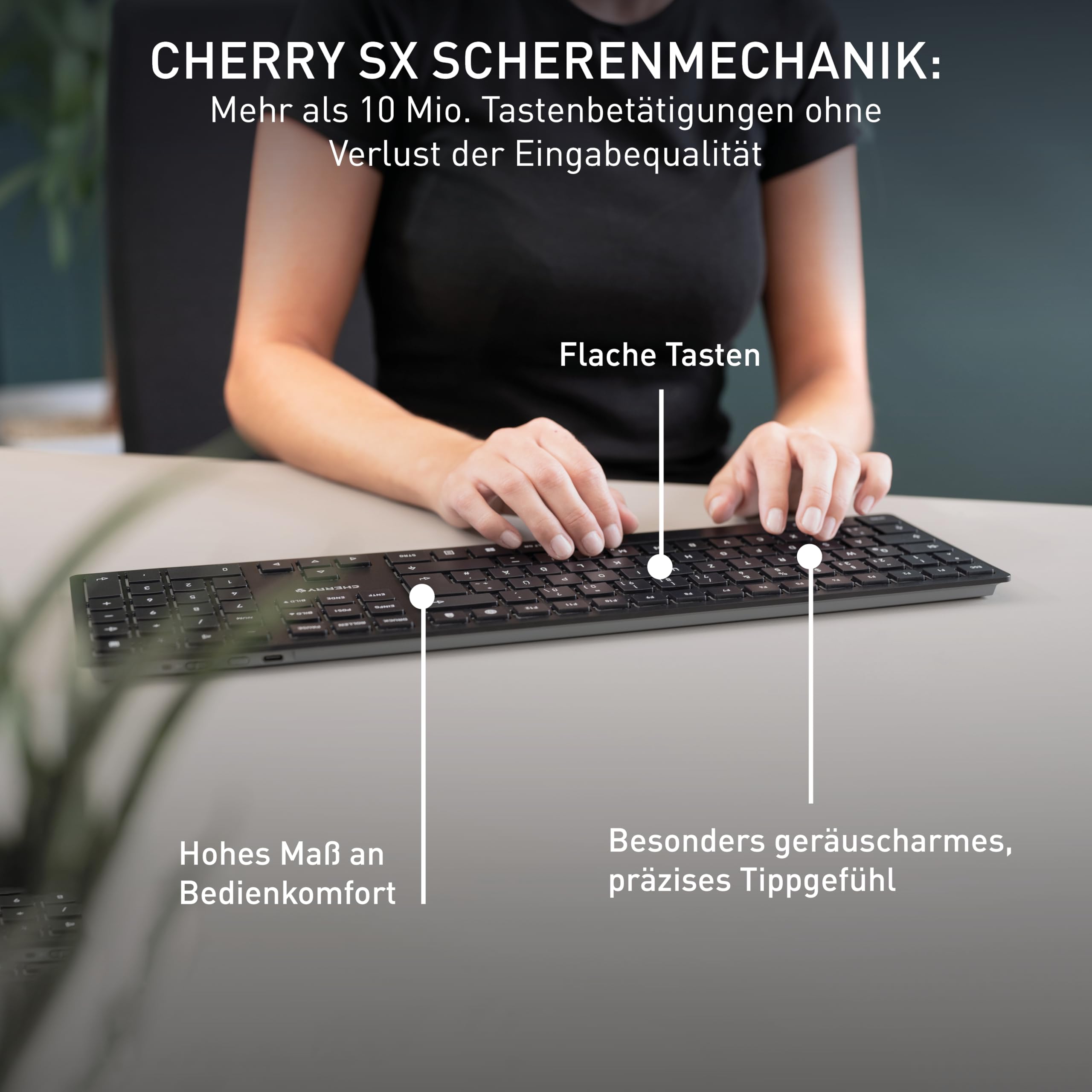 cherry-kw-9100-slim-kabellose-bluetooth-2-4-ghz-tastatur-deutsches-qwertz-schwar image 5