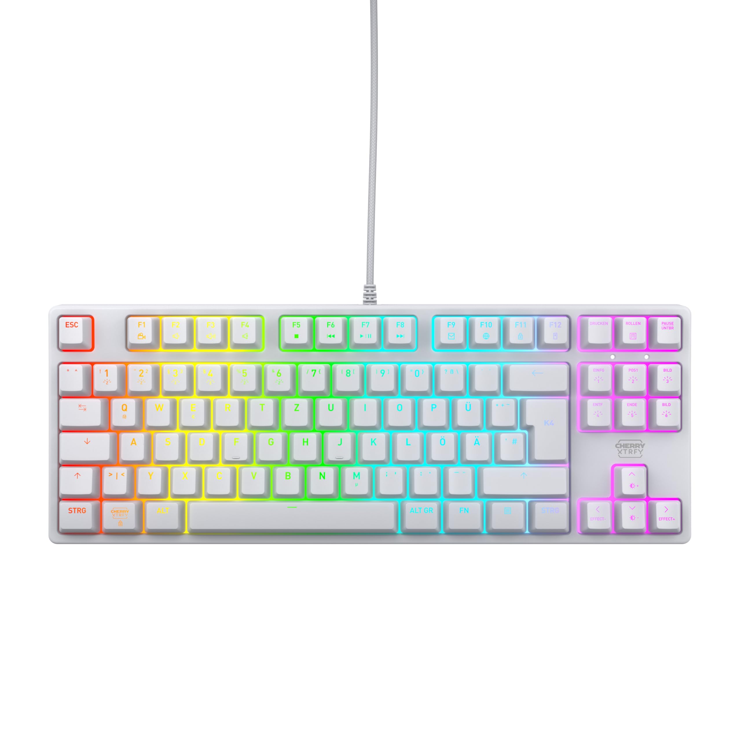 cherry-xtrfy-k4v2-tkl-kabelgebundene-gaming-tastatur-deutsch-qwertz-mechanisch-m image 1